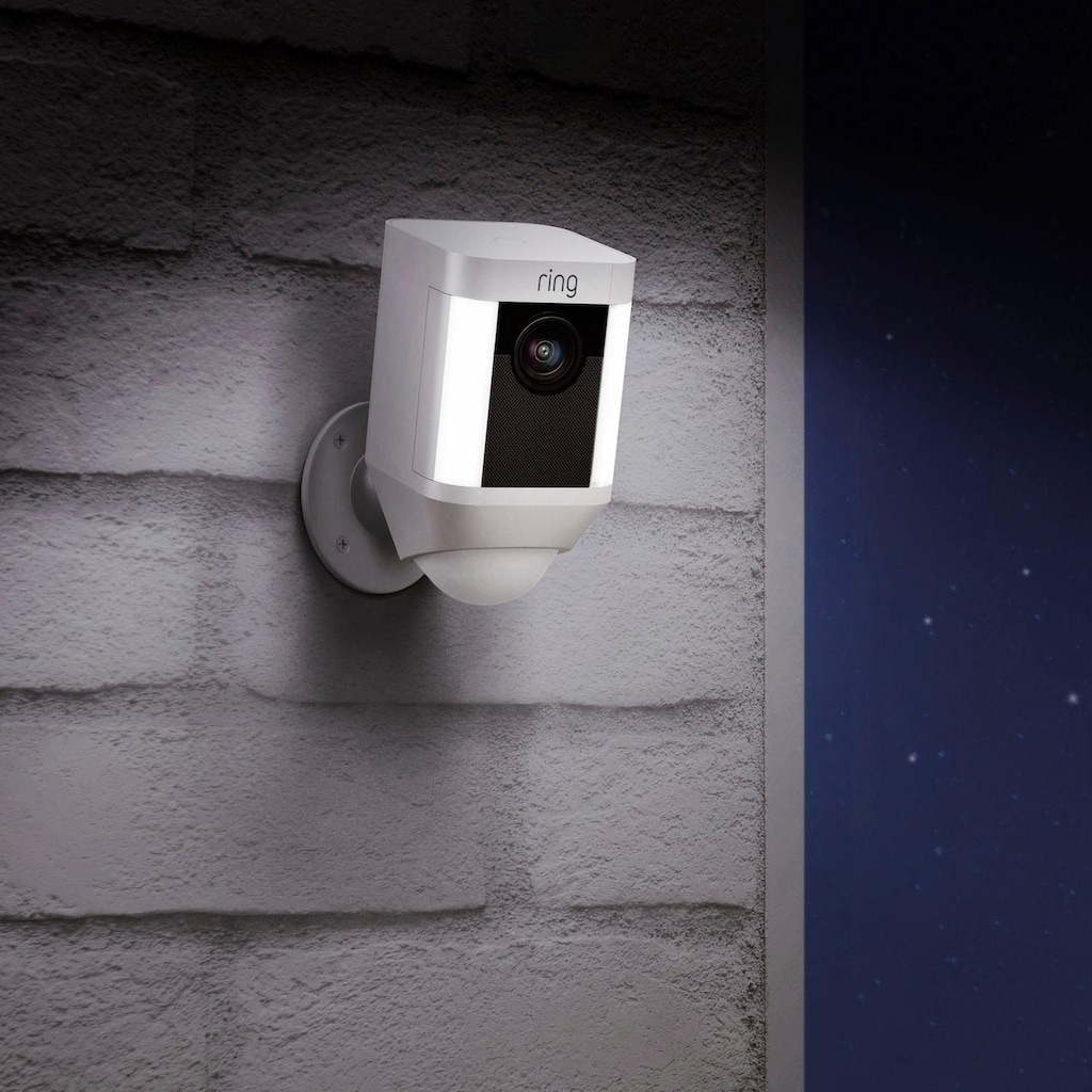 Ring Überwachungskamera »Spotlight Cam (Akku)«, Außenbereich