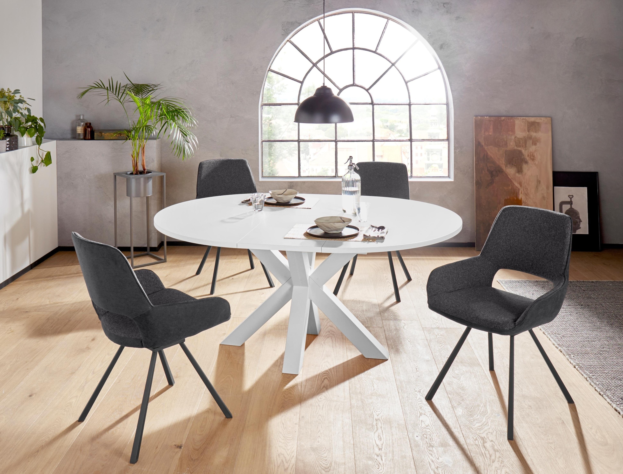 MCA furniture 4-Fußstuhl »Parana«, (Set), 2 St., Stuhl belastbar bis 120 Kg