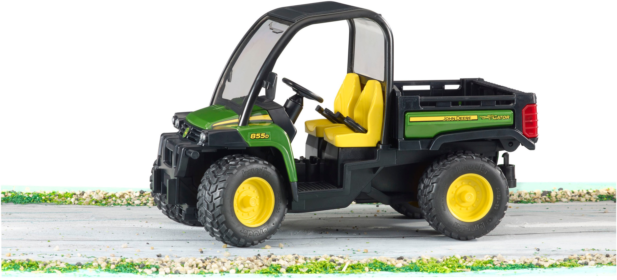 Bruder® Spielzeug-Auto »John Deere Gator 855D ohne Fahrer (02491)« Made in Europe