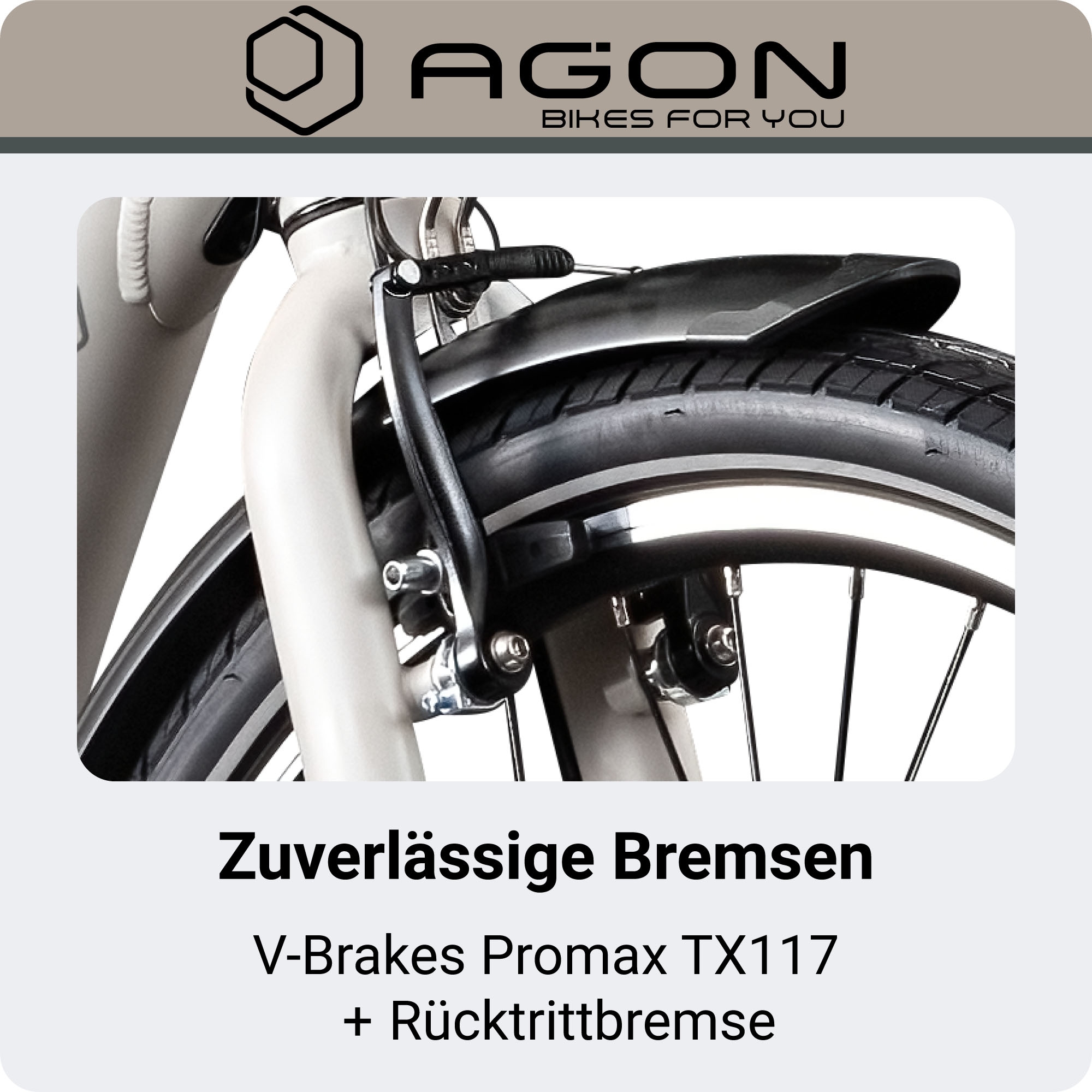 AGON »Axis« 3 Gang Nabenschaltung Frontmotor 250 W E-Bike 26" Citybike 140-165cm Pedelec Nabenmotor Fahrrad 3 Gang Licht