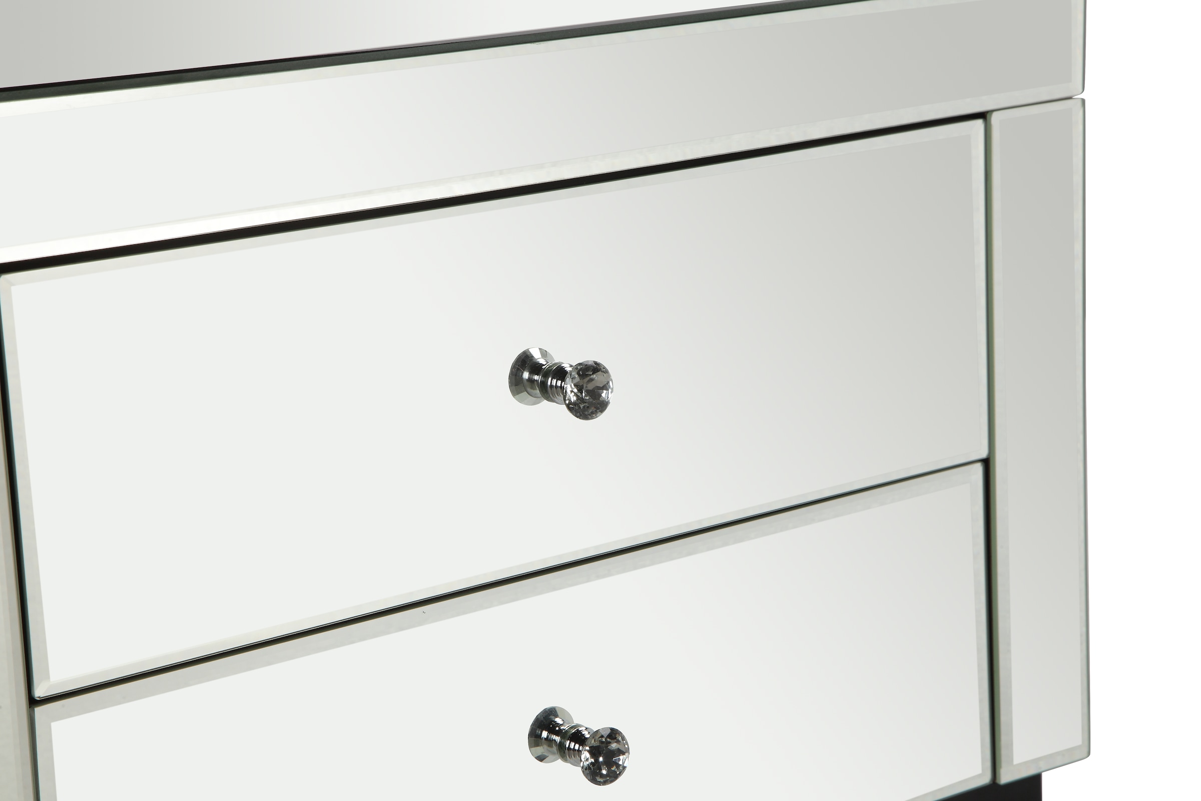 Guido Maria Kretschmer Home&Living Nachttisch »Aren«, Verspiegelt, Breite 50 cm
