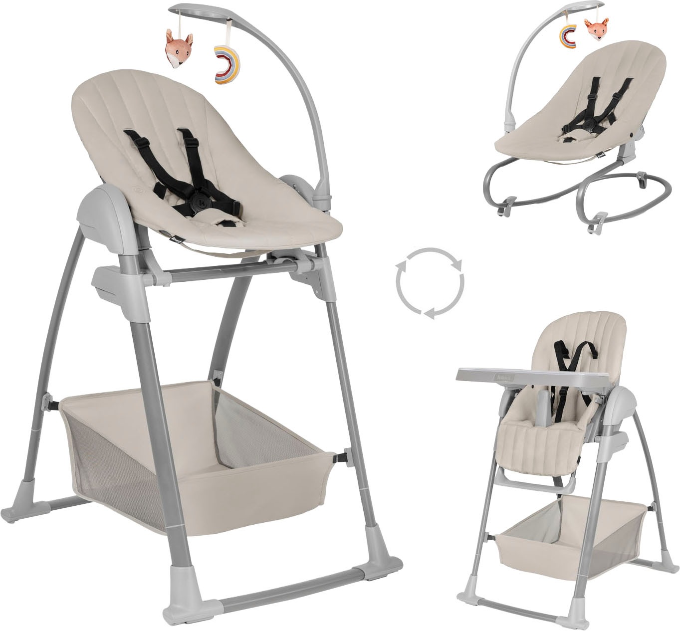 Hauck Hochstuhl »Sit N Relax 3in1« () günstig online kaufen