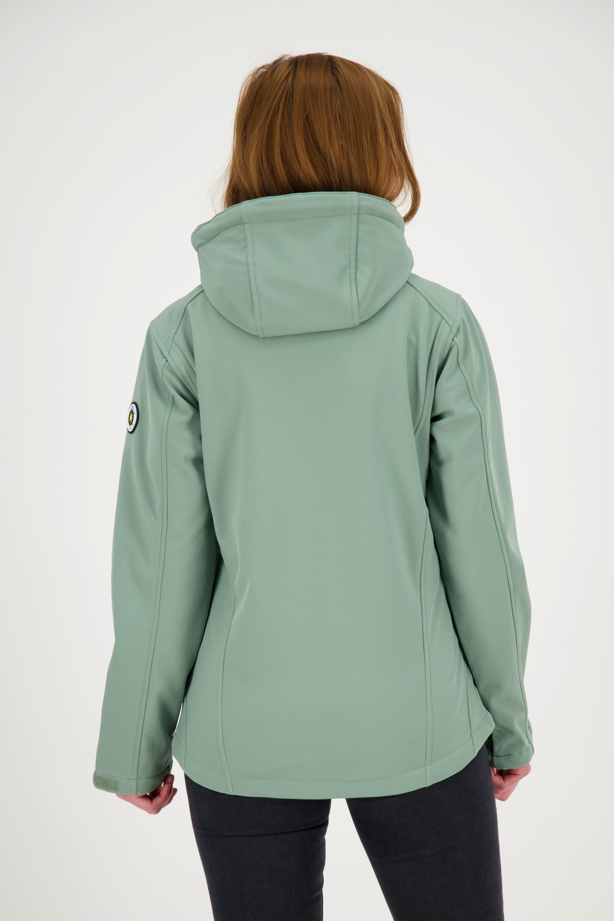 ankerglut Softshelljacke »ankerglutfreude WMN« mit abnehmbarer Kapuze