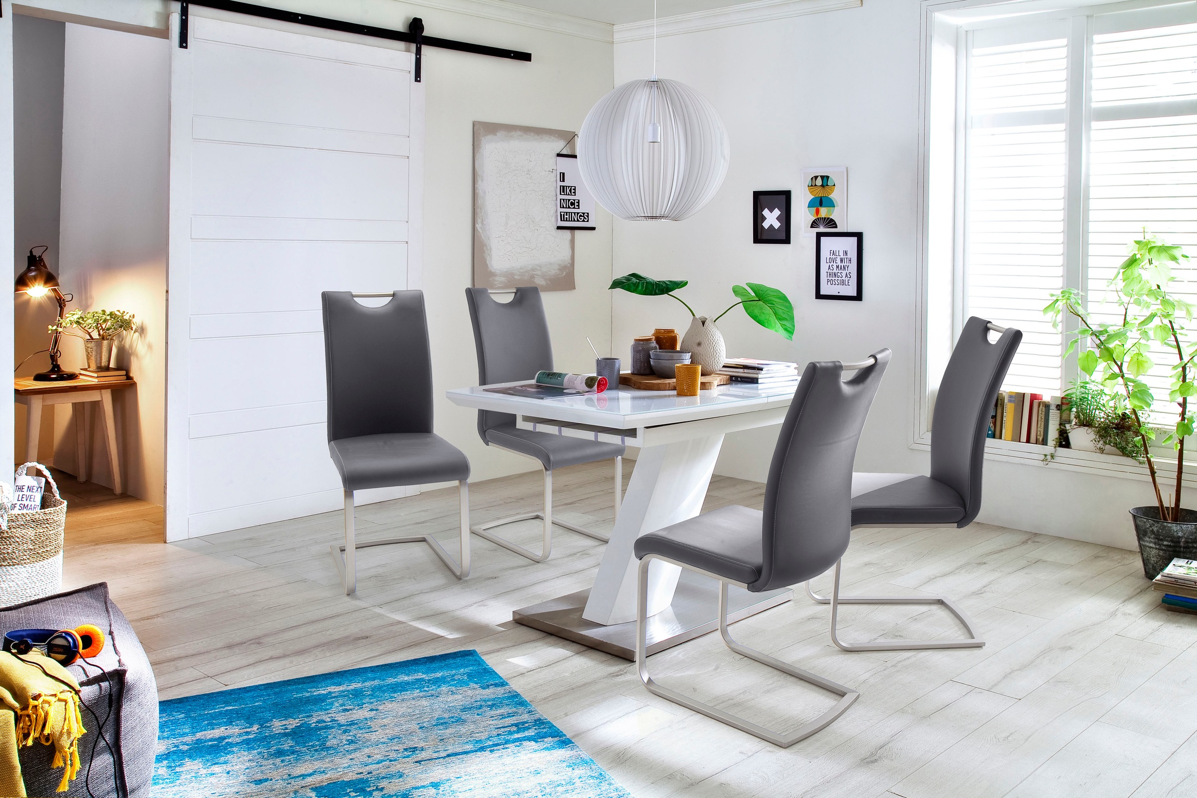 MCA furniture Esstisch »Galina, TOPSELLER!«, (Esstisch, Tisch), Bootsform i günstig online kaufen