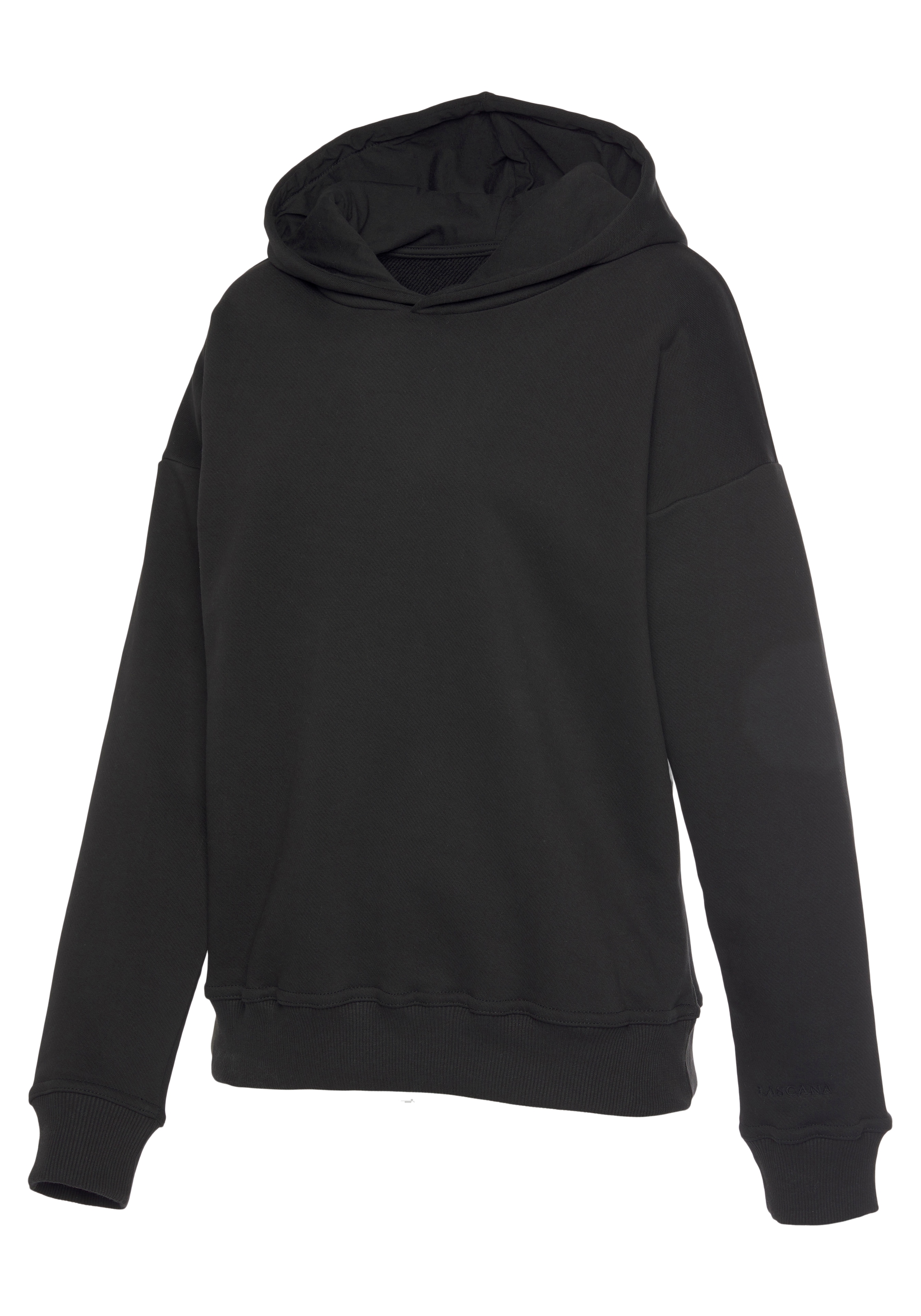 LASCANA Hoodie, aus organischer Baumwolle, Loungewear