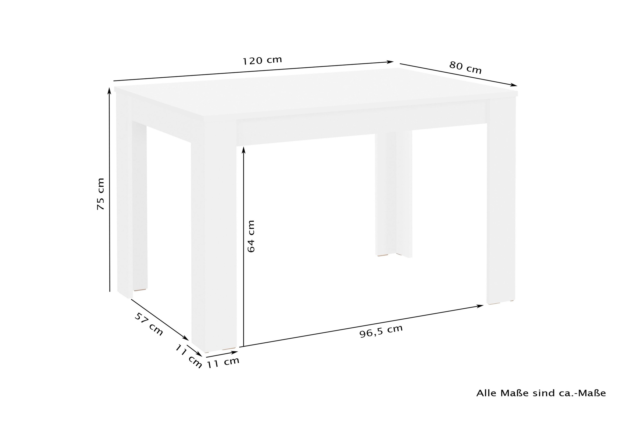 byLIVING Esstisch »Nepal«, Breite 80/ 90/ 120 oder 140 cm, verschiedene Aus günstig online kaufen