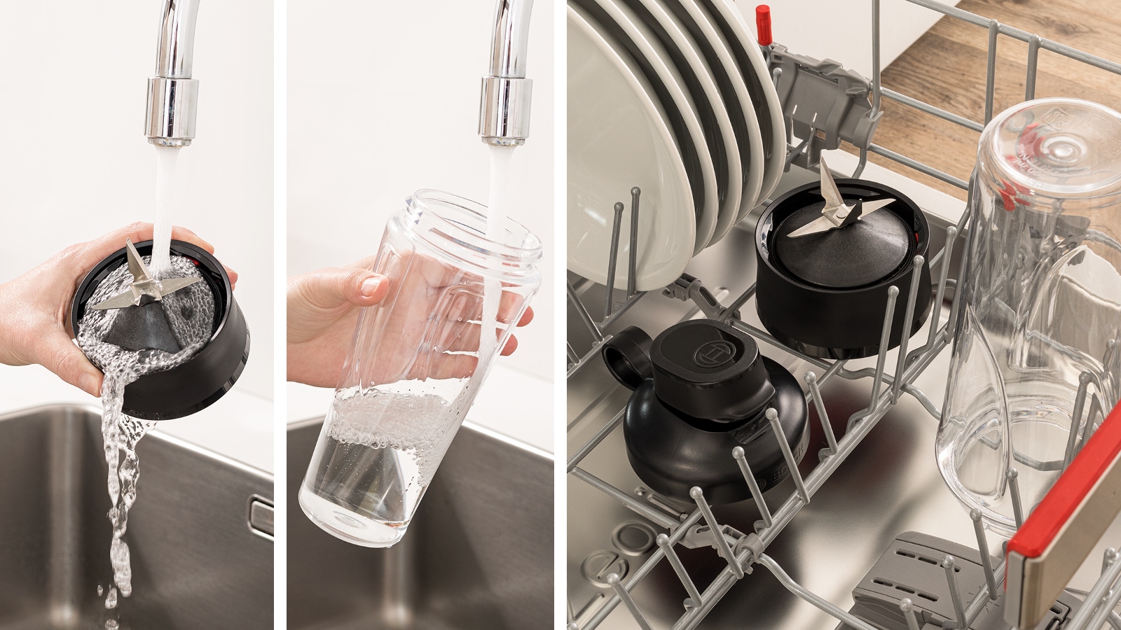 BOSCH Trinkflasche »MMZBTK1B«, (Packung, 1 tlg.), passend für OptiMUM Küchenmaschine und VitaPower Series 4 Standmixer