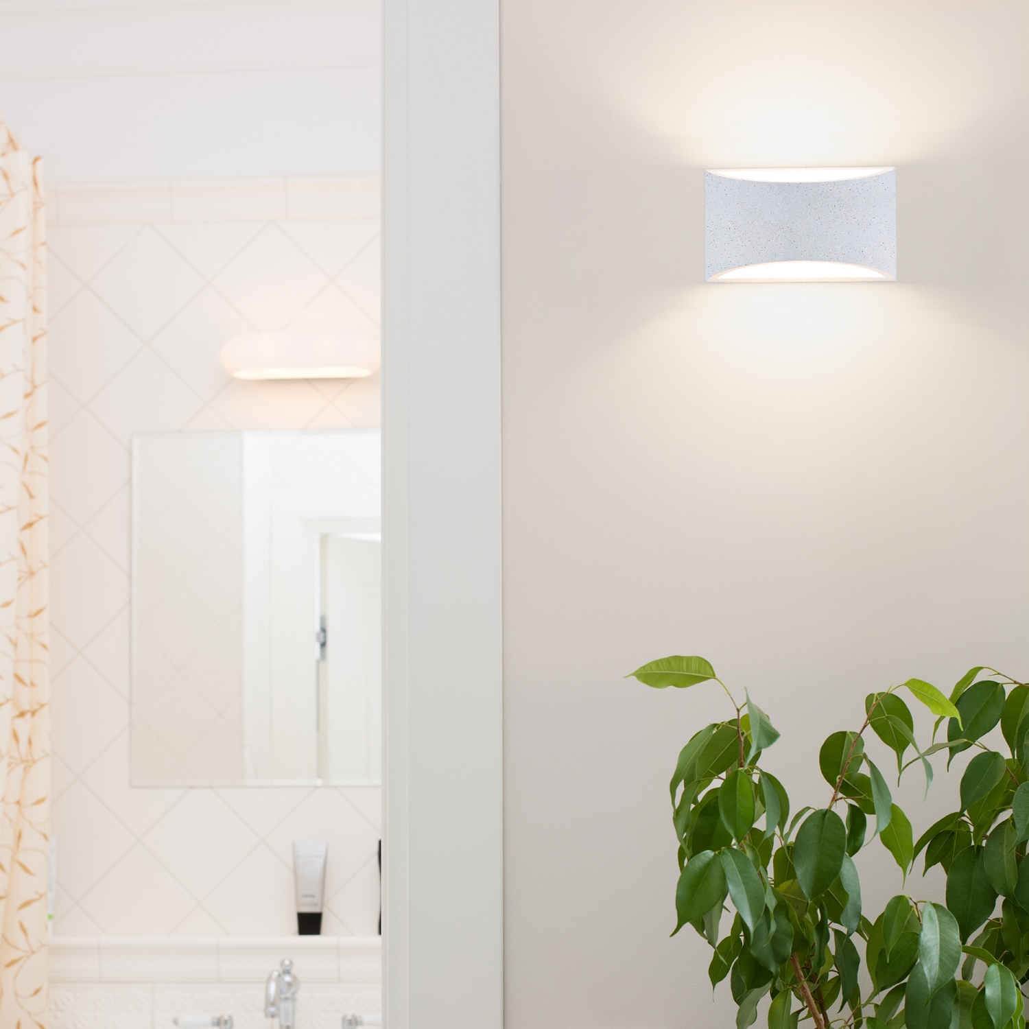 Paco Home Wandleuchte »MARIE«, 1 flammig, Leuchtmittel G9 | ohne Leuchtmittel, LED Innen Wandlampe Flur Lampe Indirektes Licht Up Down Effekt G9