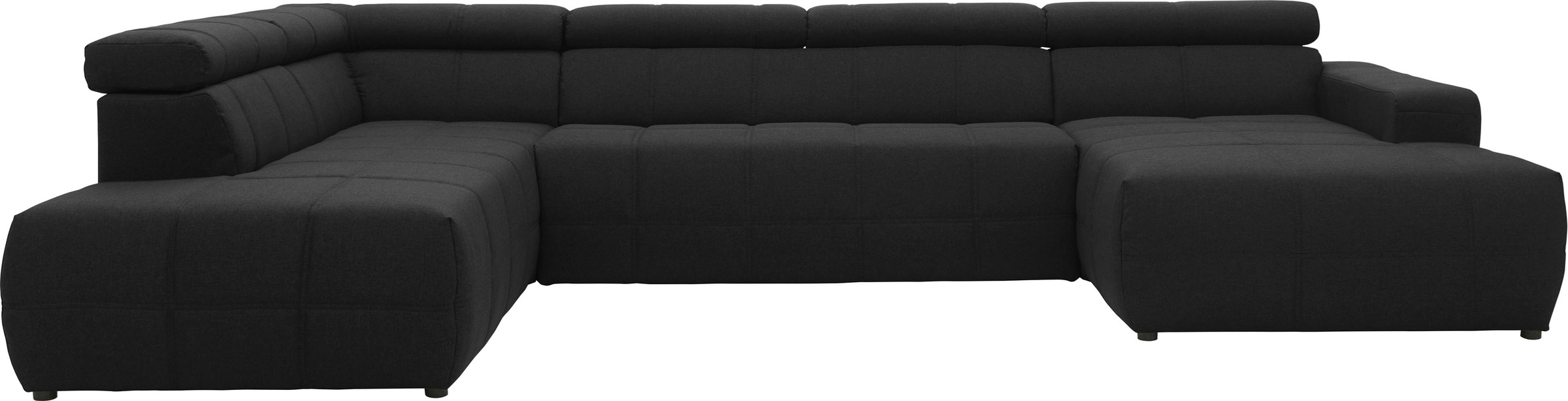 DOMO collection Wohnlandschaft »Brandon, whlw. mit Sitztiefenverstellung, w günstig online kaufen