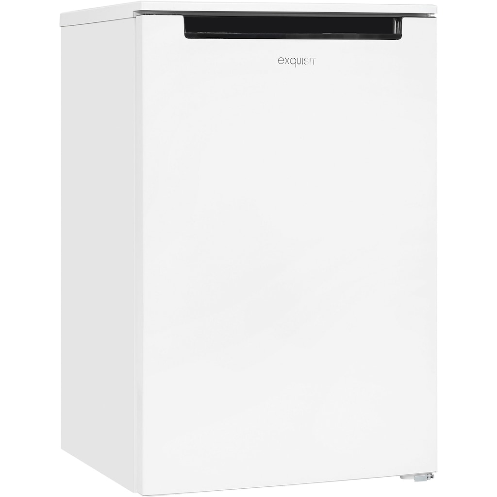 exquisit Kühlschrank, KS15-V-040D weiss, 85,5 cm hoch, 54,5 cm breit