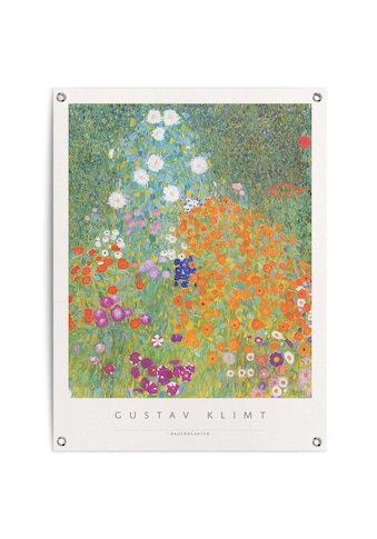 Poster »Gustav Klimt - Bauerngarten«