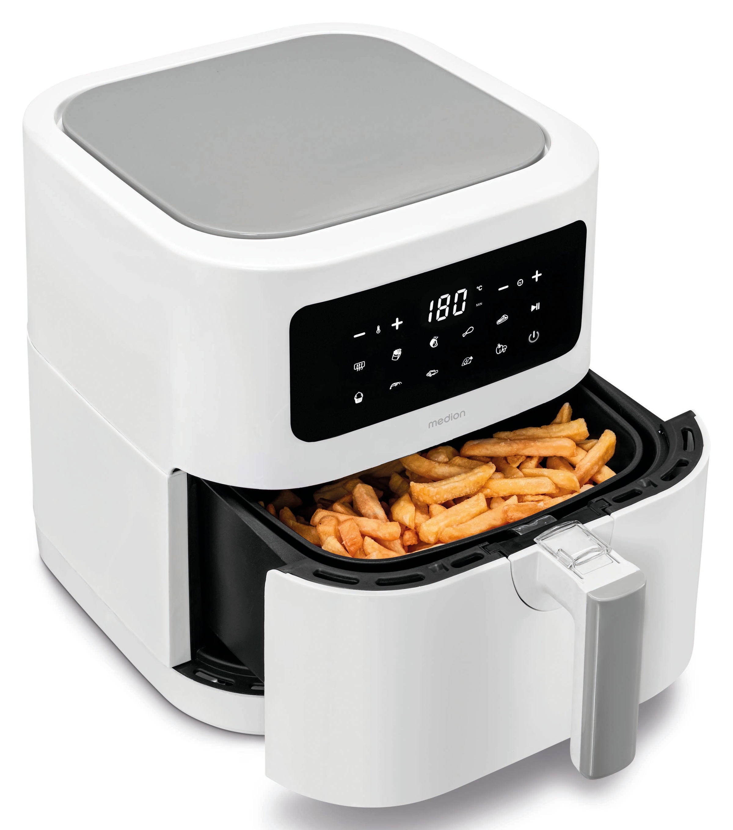Medion® Heißluftfritteuse »MD11740 E40 XL, Nutzinhalt 5,2 L; Korb in Korb«, günstig online kaufen