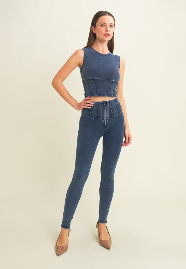 Freddy Jeansjeggings »WRUP HIGH WAIST SUPERSKINNY« mit Lifting & Shaping Effekt