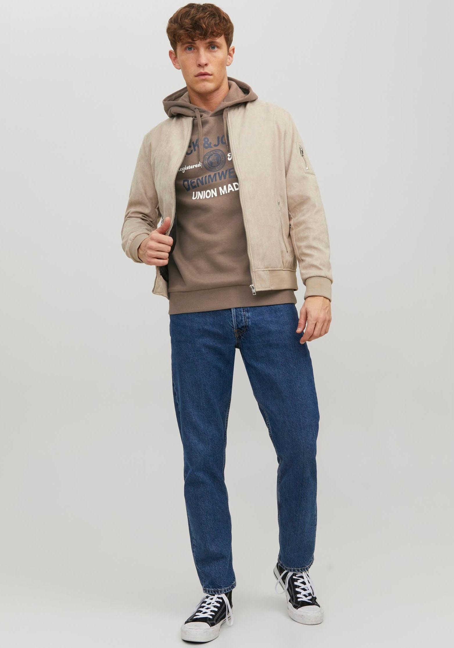 Jack & Jones Kapuzensweatshirt »LOGO SWEAT HOOD«