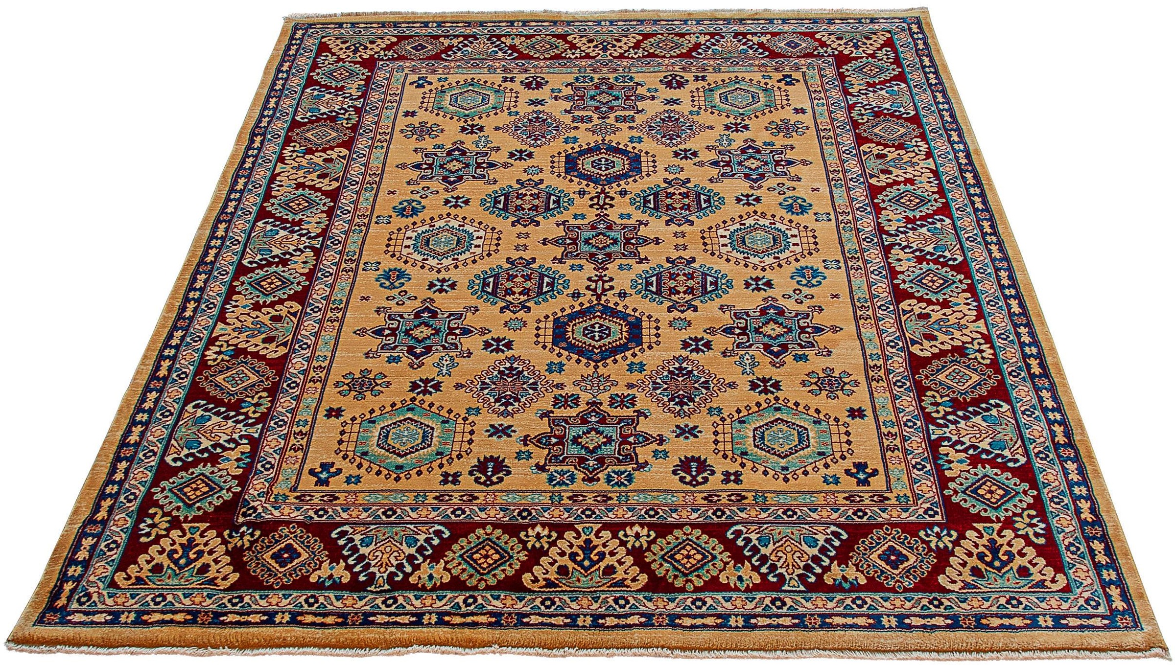 Bild von Sehrazat Teppich »Ornament 1349«, rechteckig, Kurzflor, Orient-Optik, mit Fransen, Wohnzimmer