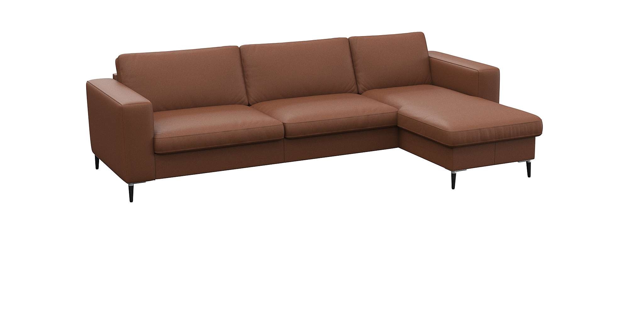 FLEXLUX Ecksofa »Fiore, superbequemer Sitzkomfort durch Kaltschaum im Sitz, günstig online kaufen