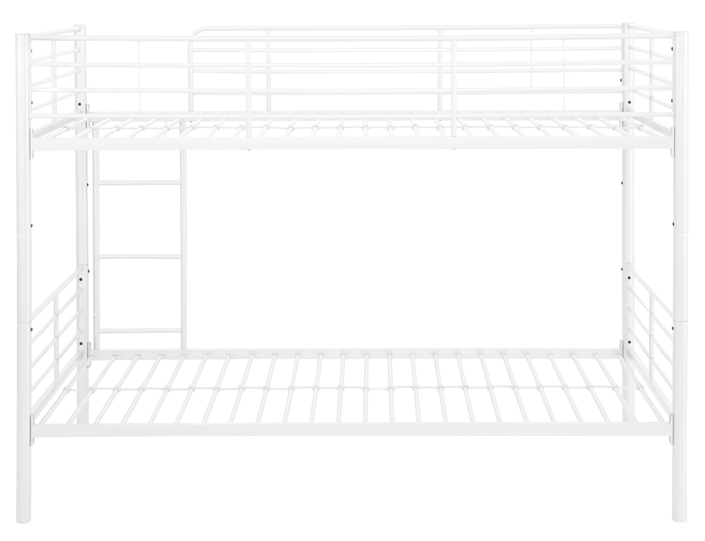 Lüttenhütt Etagenbett »Hayo, Belastbarkeit 250 KG! Metallbett, Stockbett«, (teilbar in 2 Einzelbetten), perfekt für kleine Räume, mehrere Farben, (B/T/H) ca. 208/97/160 cm