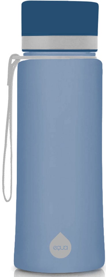 equa Trinkflasche »Plain Midnight«, (1 tlg.), Tritan-Kunststoff, 600 ml