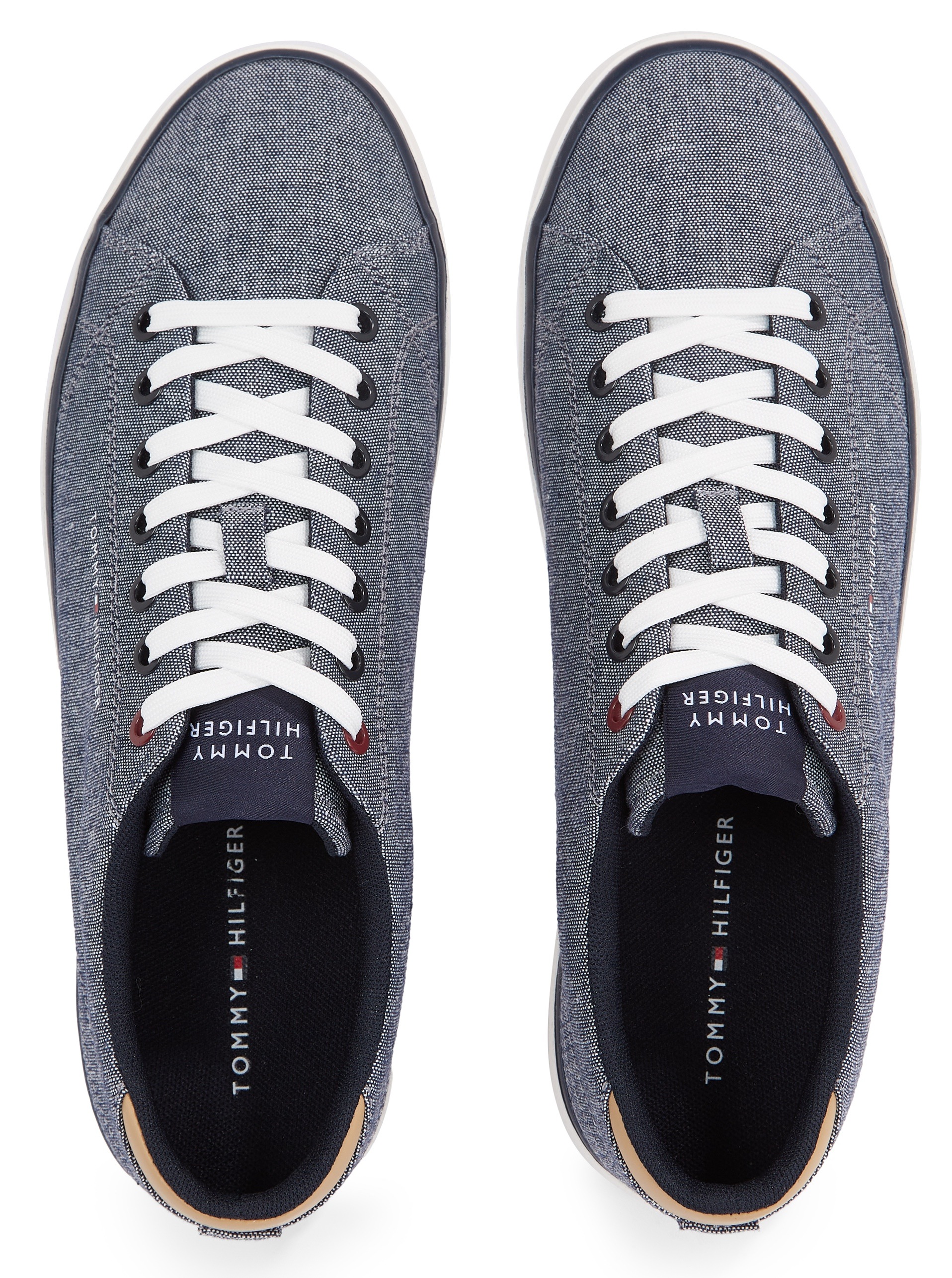 Tommy Hilfiger Sneaker »TH HI VULC LOW CHAMBRAY«, mit 