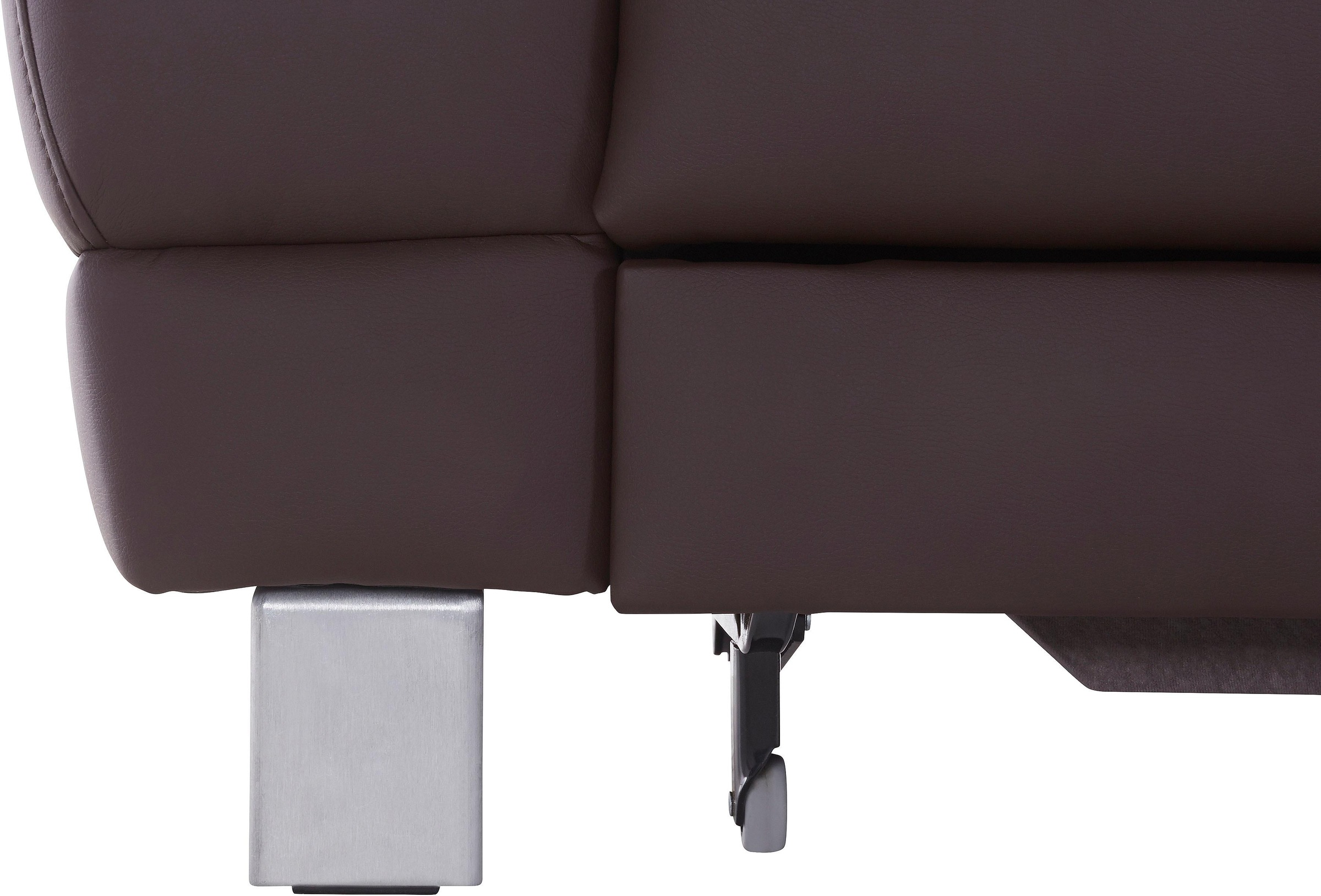 exxpo - sofa fashion Ecksofa »Mantua 2, inkl. Kopf- bzw. Rückenverstellung, bequem, L-Form«, wahlweise mit Bettfunktion und Bettkasten, tolle Verarbeitungsdetails