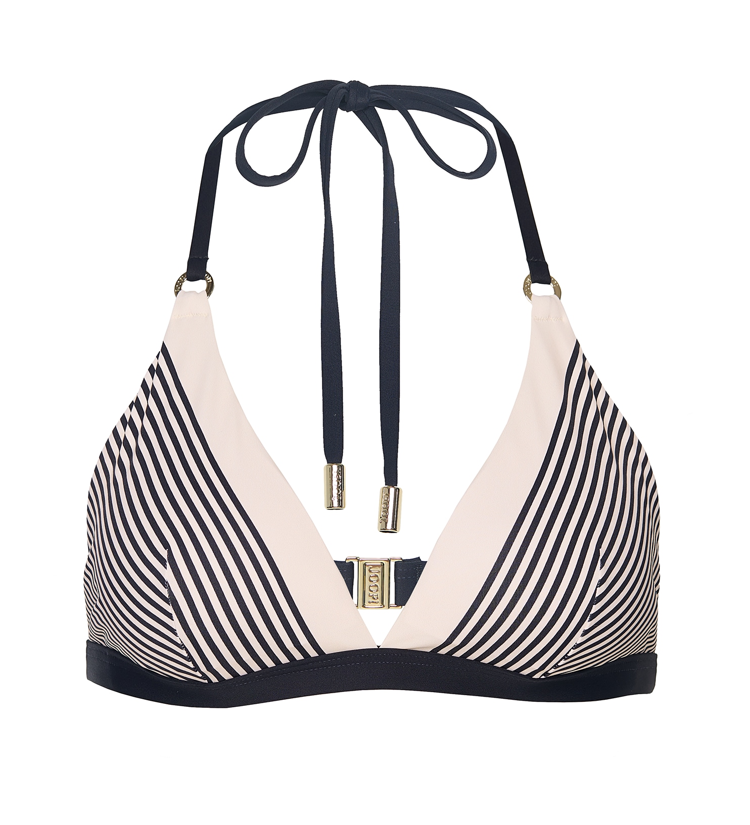 JOOP! Triangel-Bikini-Top »Stripes« Träger zum Binden, Streifen-Design