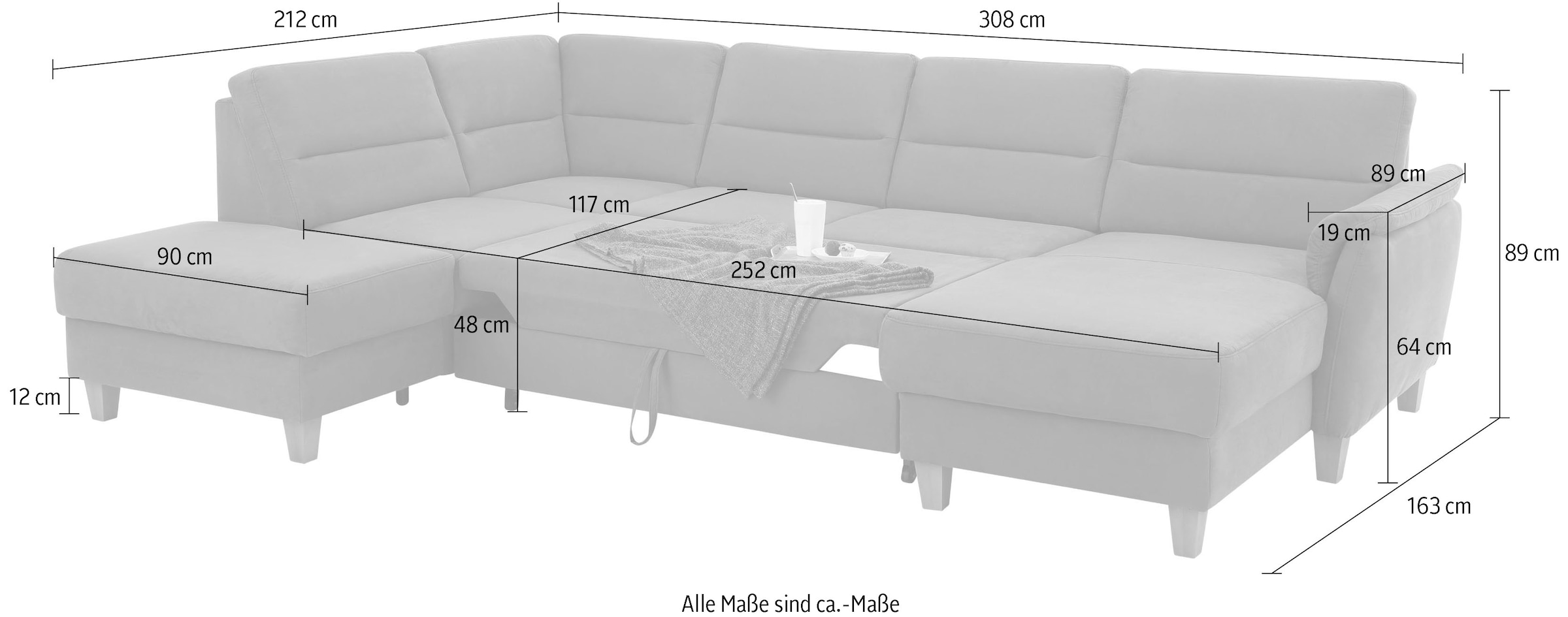 Home affaire Wohnlandschaft