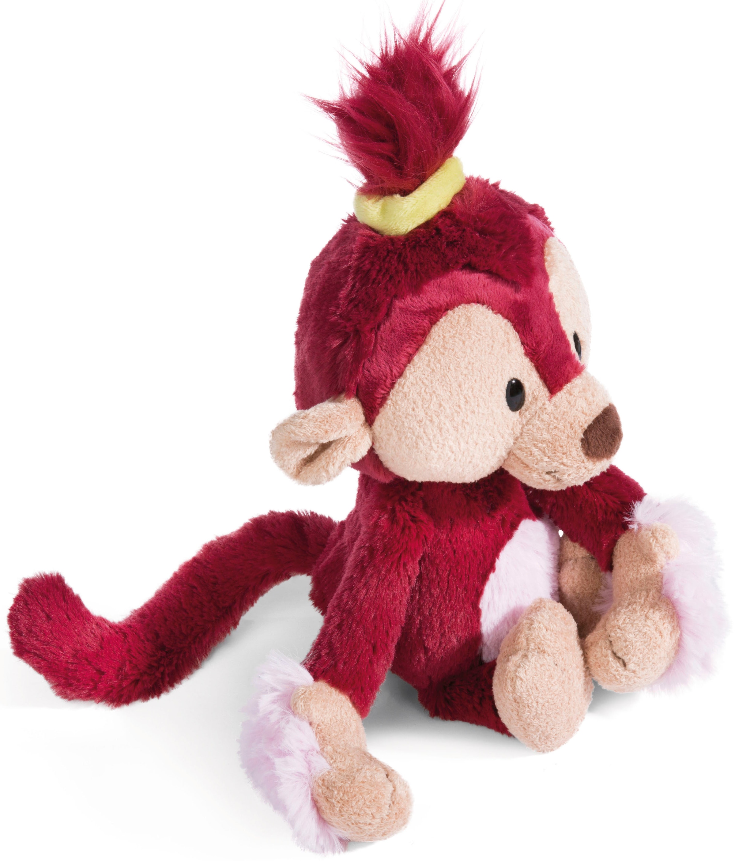 Nici Kuscheltier »Spring Summer, Affe Tuula, 25 cm«, schlenkernd; enthält recyceltes Material (Global Recycled Standard)
