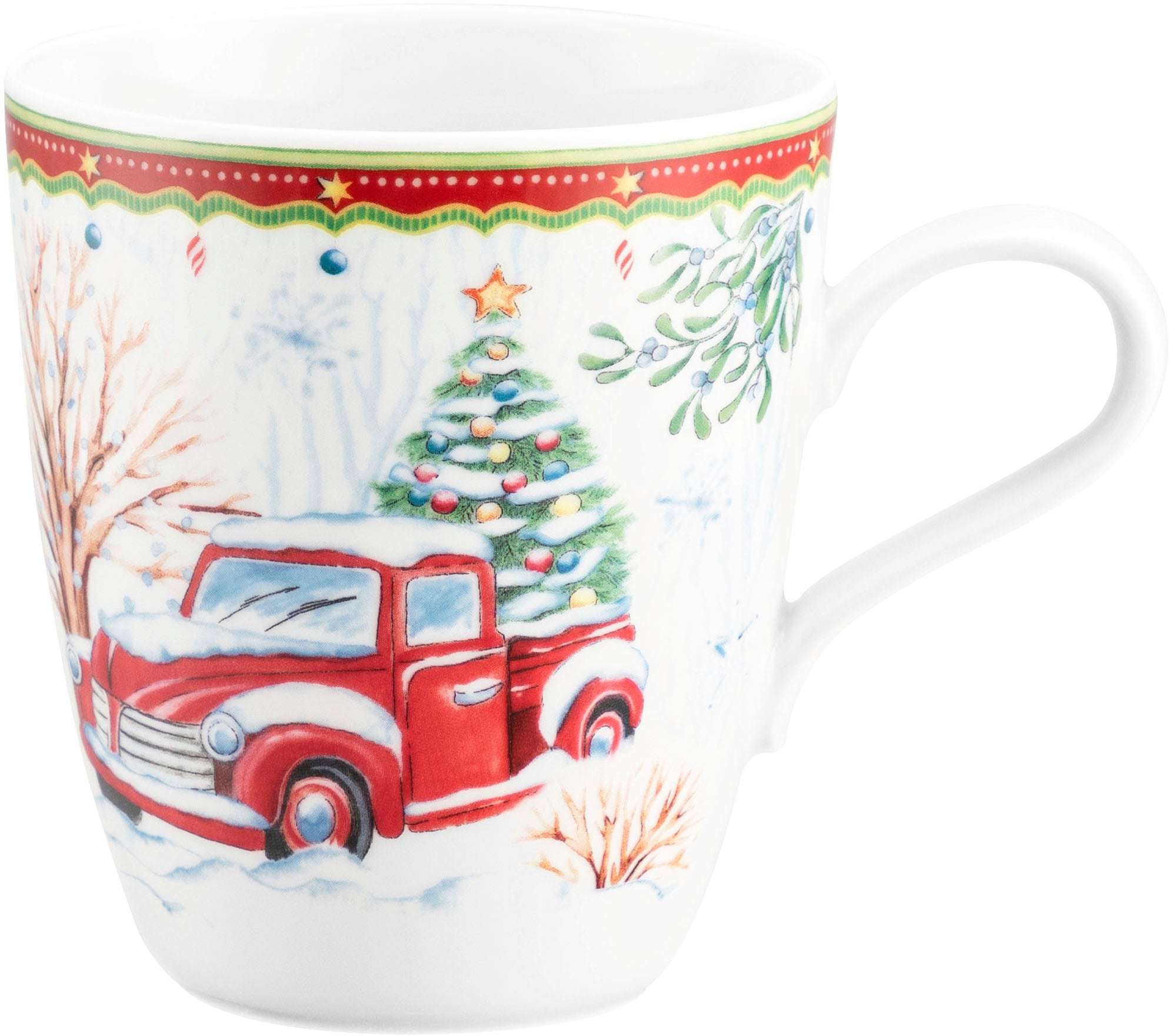 Seltmann Weiden Becher »Life - Weihnachtsauto« günstig online kaufen