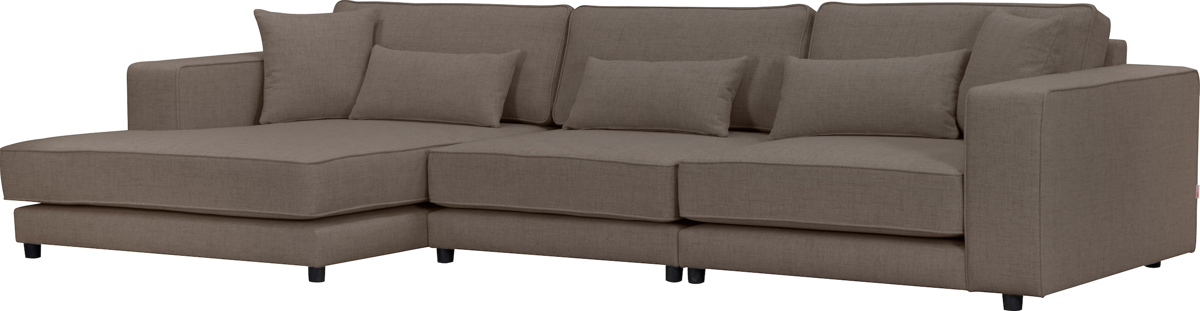 OTTO products Ecksofa "Grenette L-Form", Modulsofa, im Baumwoll-/Leinenmix günstig online kaufen