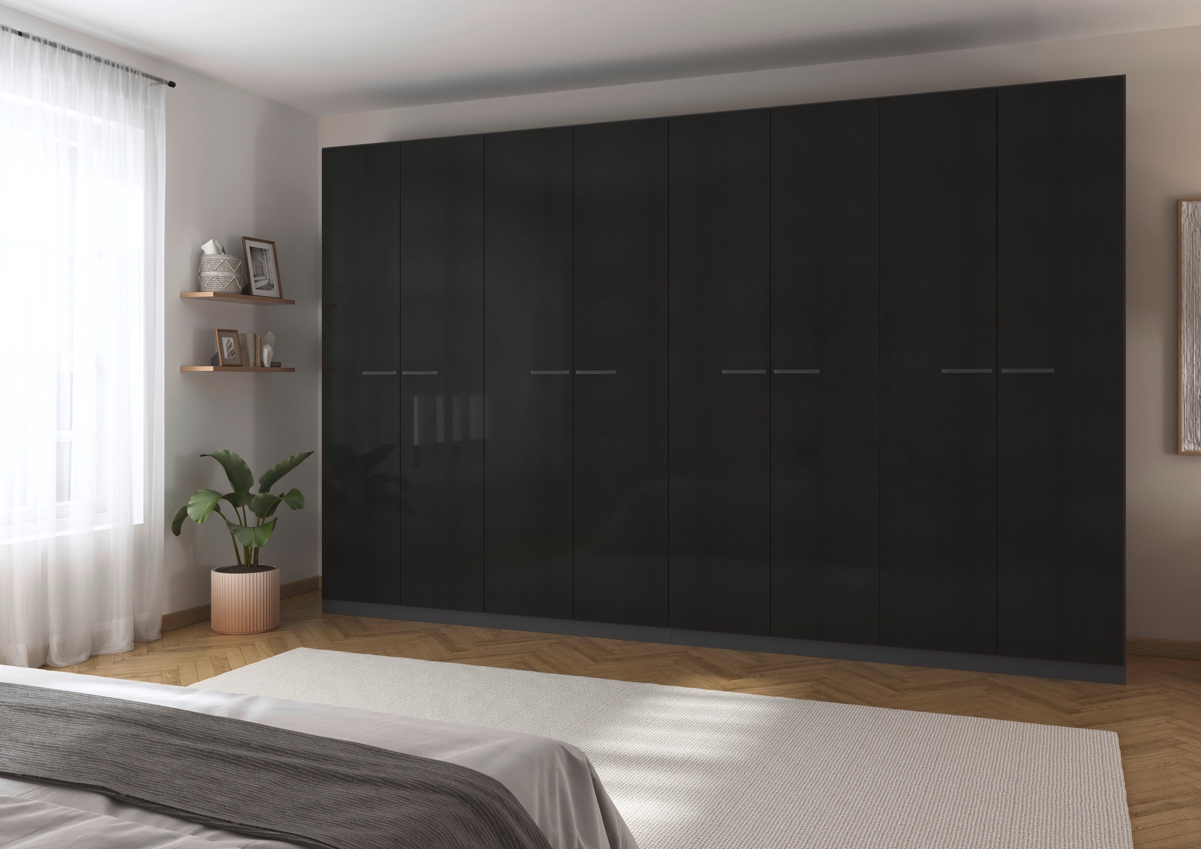 rauch Drehtürenschrank »Kleiderschrank Schrank Garderobe TOPSELLER OTELI inkl. Inneneinteilung«, (erhältlich in Breiten 91-360 cm, ab Breite 136cm inkl. Innenschubladen), mit zusätzlichen Einlegeböden, optional mit Spiegel MADE IN GERMANY