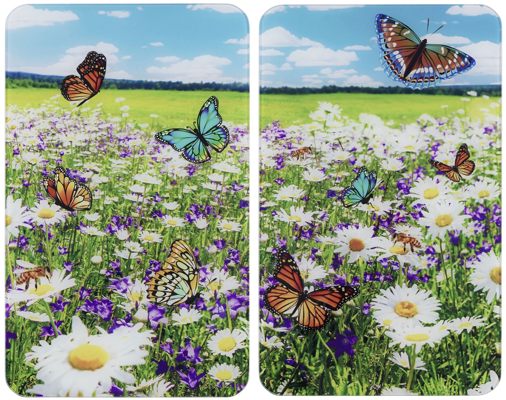 Maximex Herd-Abdeckplatte »Universal Modell Sommerwiese«, (Set, 2 tlg.), He günstig online kaufen