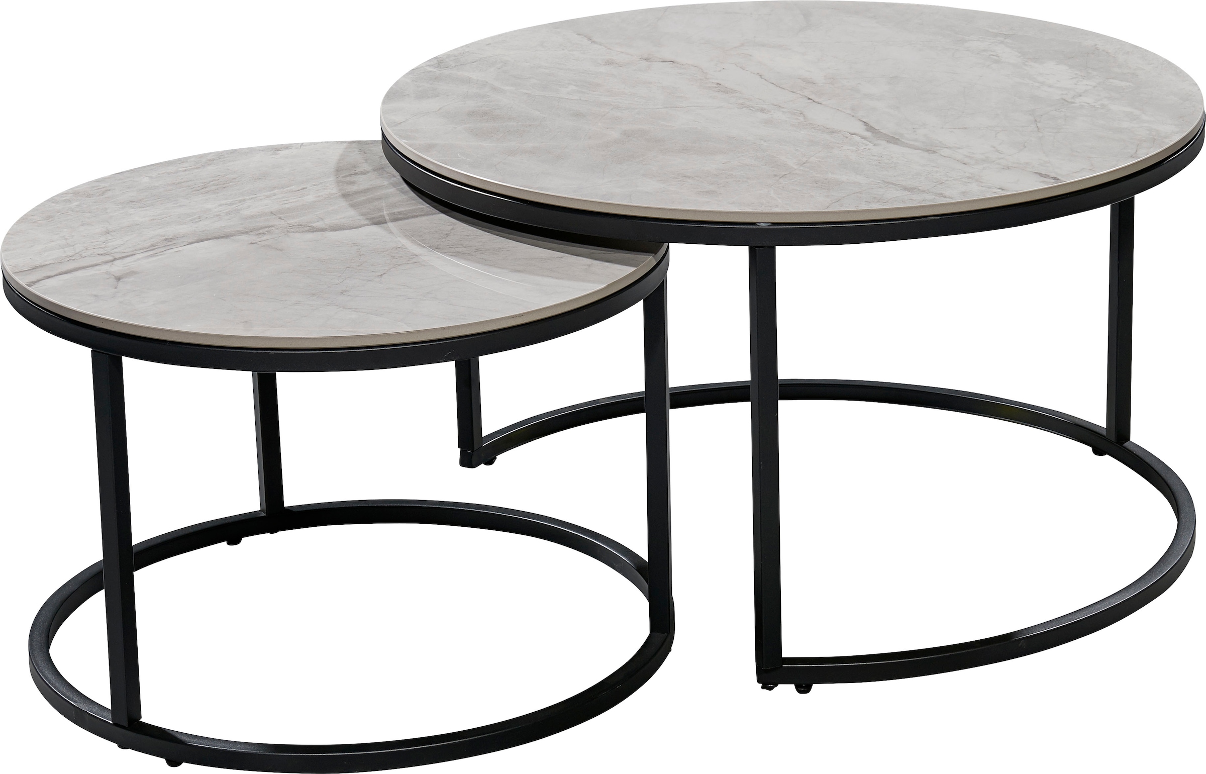 Stolkom Couchtisch »Stolkom Gino B/H 80/60x42/38« 1 Stk. tlg.