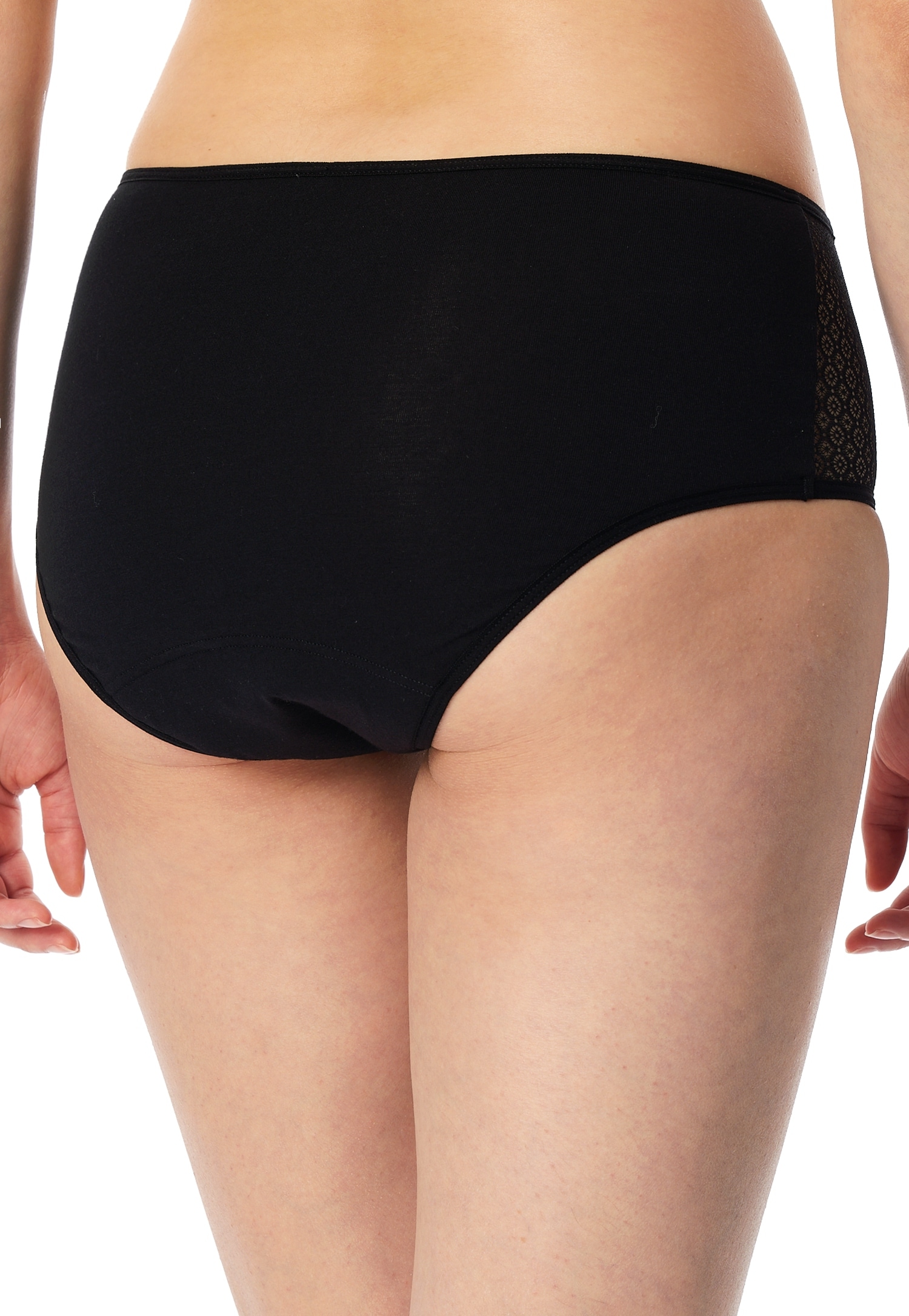 Schiesser Periodenslip »"Secret Care"«, (-), mit seitlichem Spitzeneinsatz