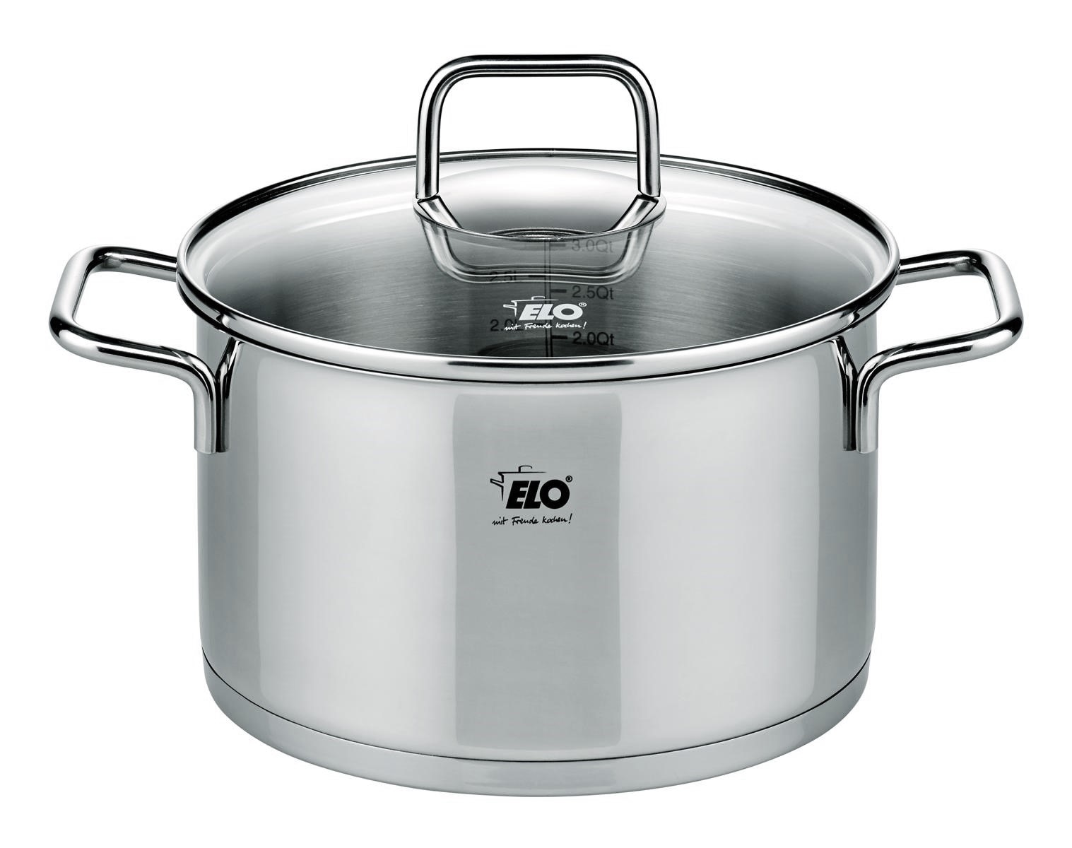 Elo Topf-Set »Citrin 13-teilig«, Edelstahl 18/10, (Set, 13 tlg.), Induktion