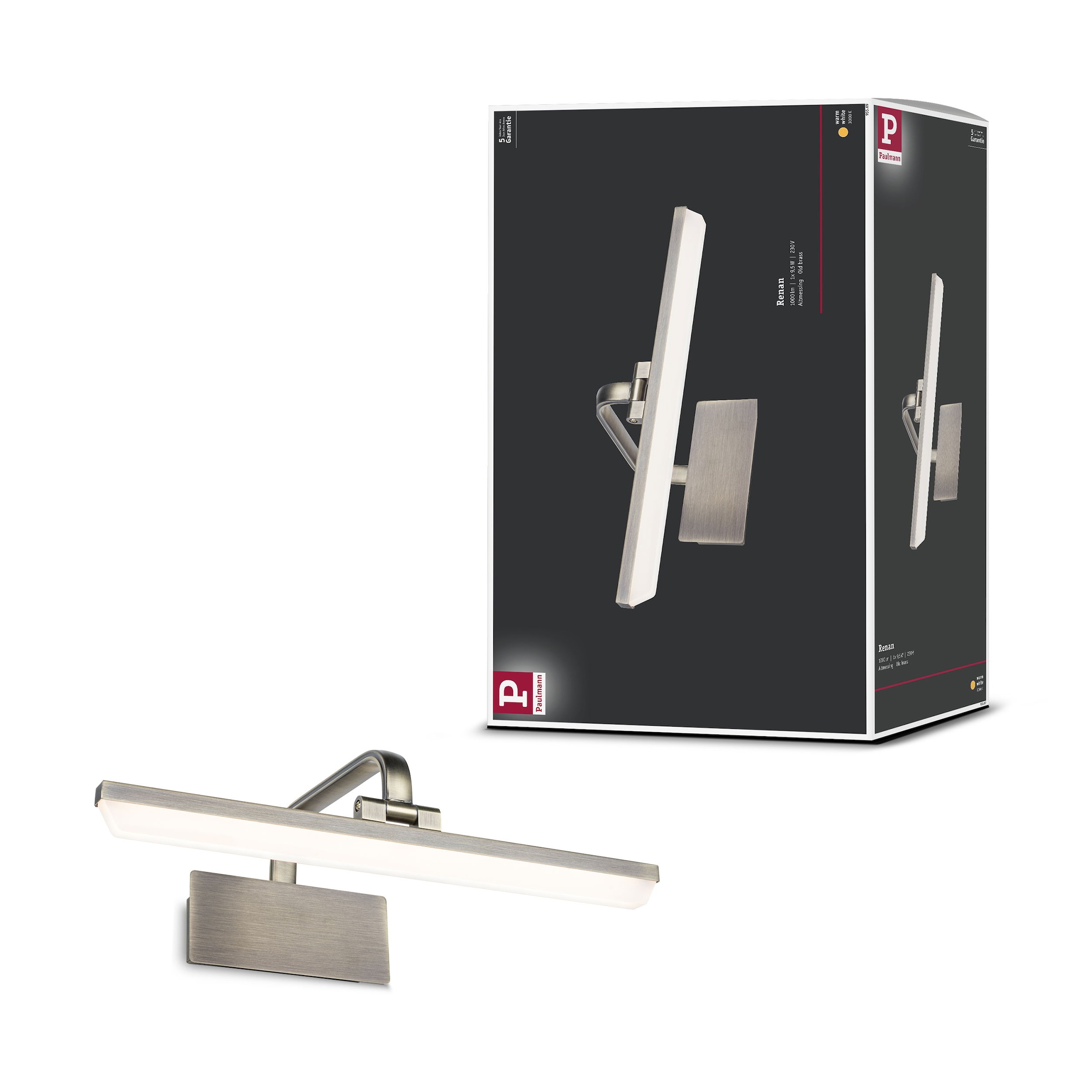 Paulmann LED Bilderleuchte »Renan 3000K, 230V«, 1 flammig
