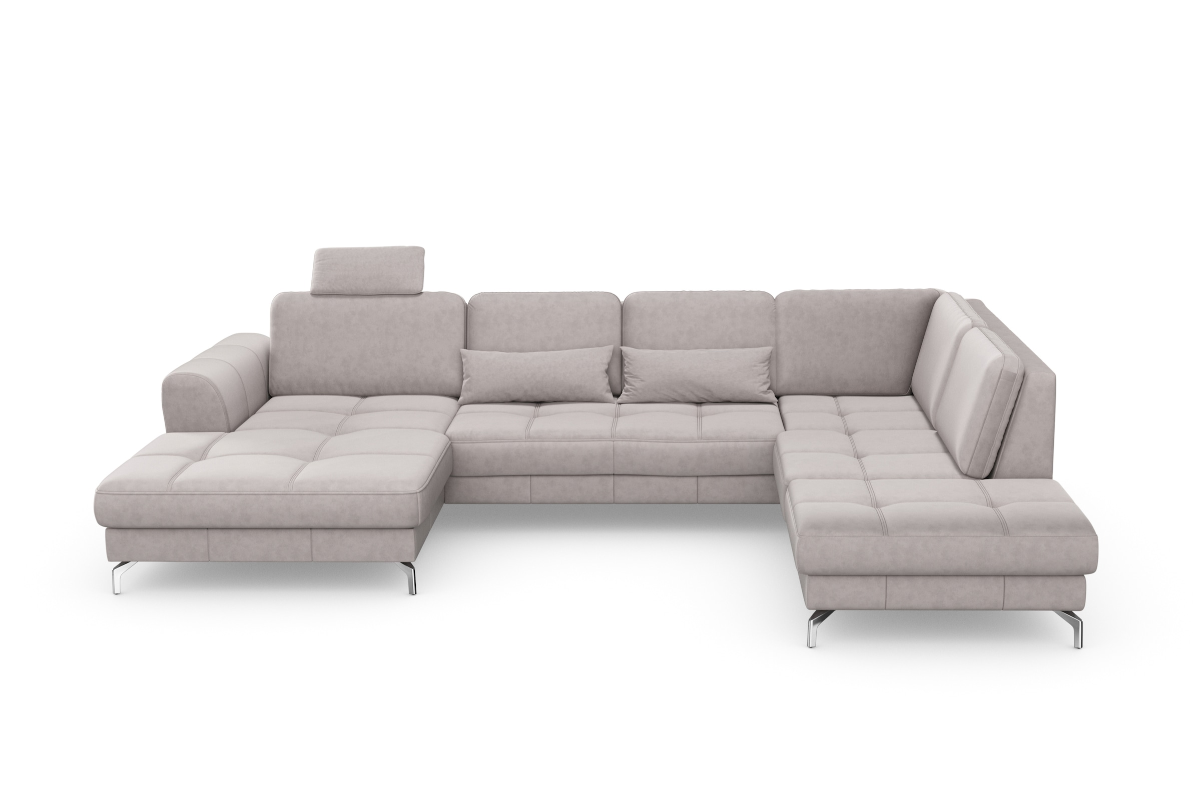 sit&more Wohnlandschaft Bendigo U-Form, inklusive Sitztiefenverstellung, günstig online kaufen