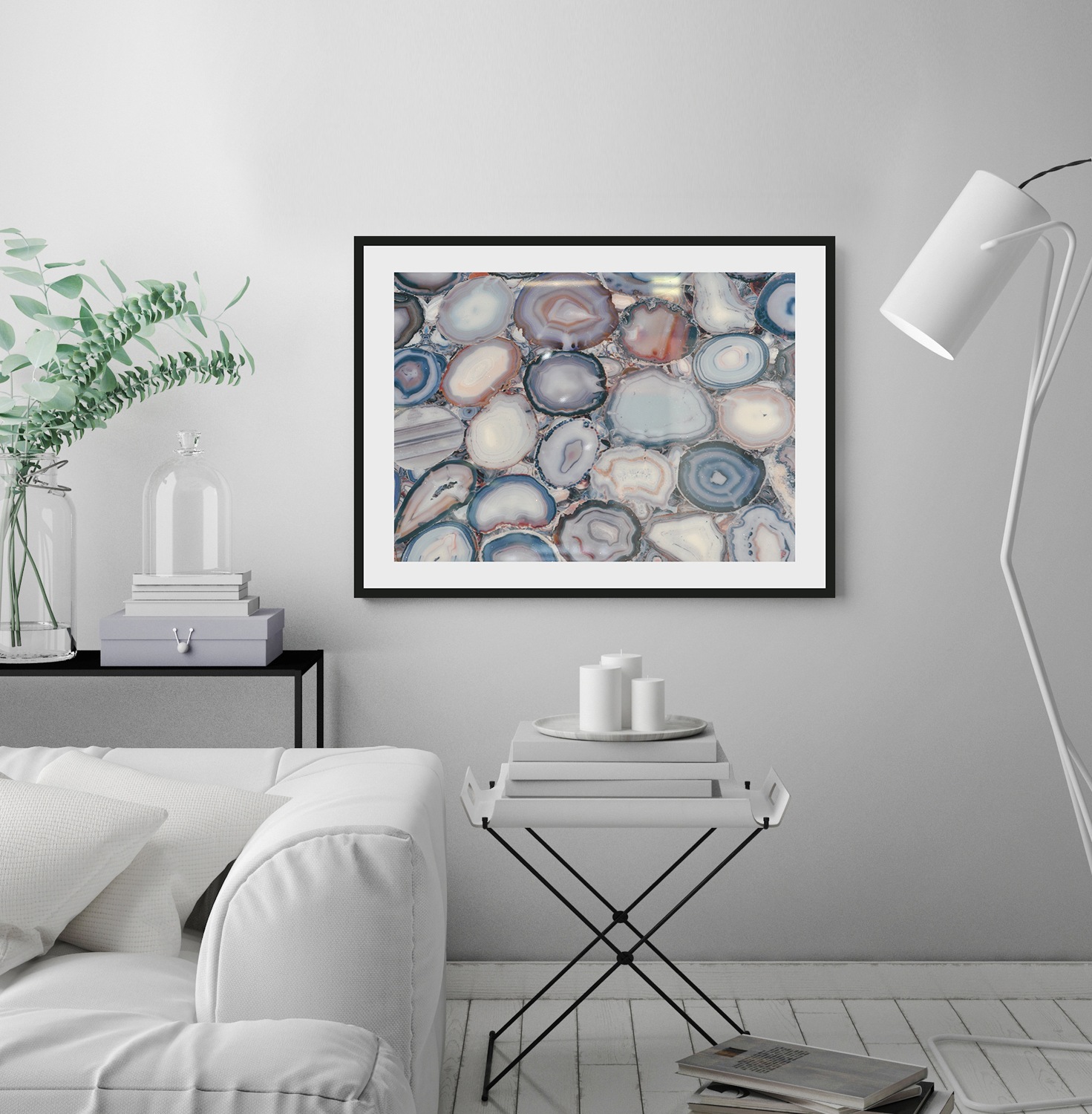 queence Bild »Hope«, Abstrakt, Abstrakt, gerahmt, Marmor günstig online kaufen