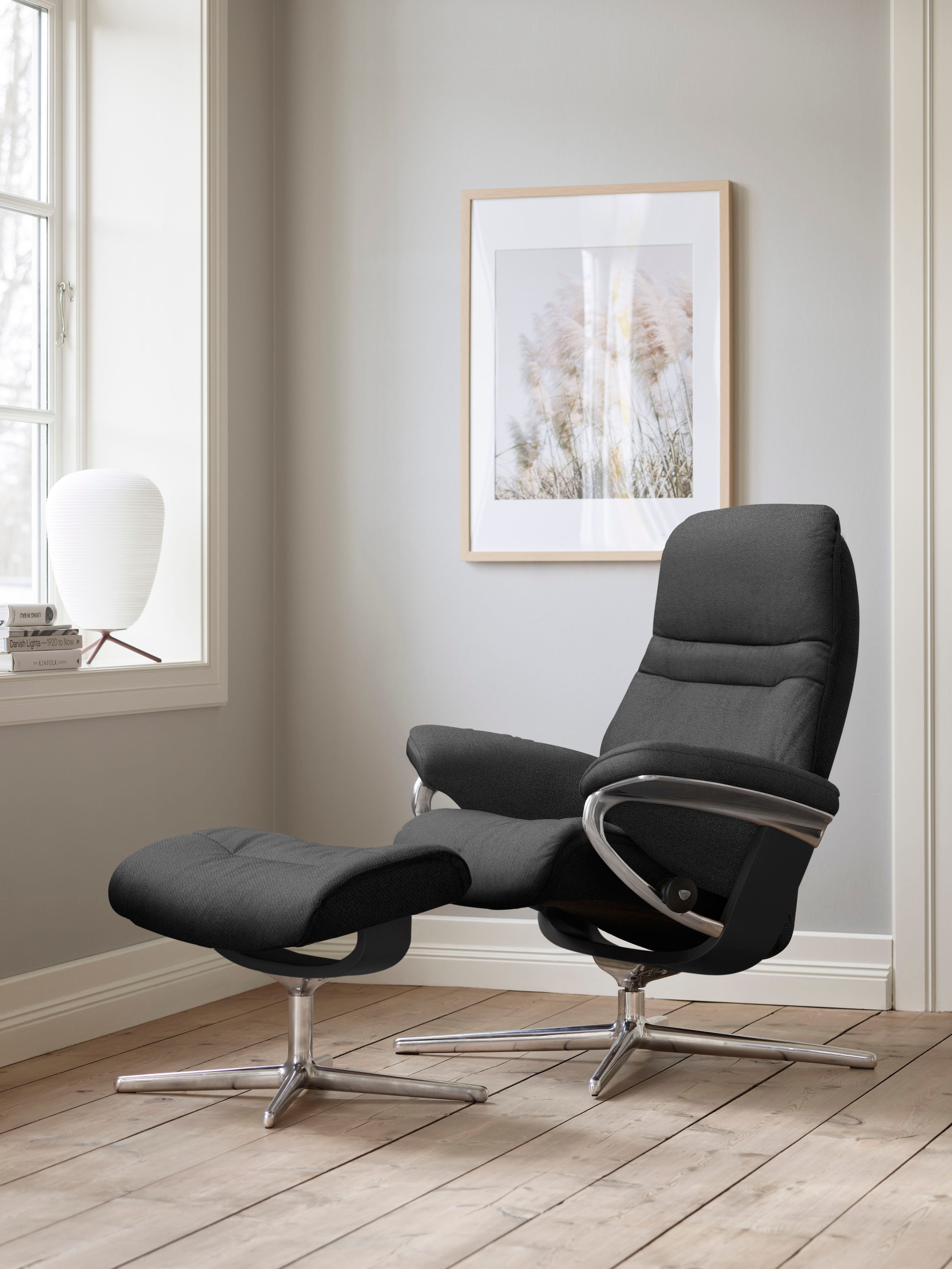 Stressless® Relaxsessel »Sunrise«, mit Cross Holzakzent & Base, kaufen online Größe Schwarz S, M L