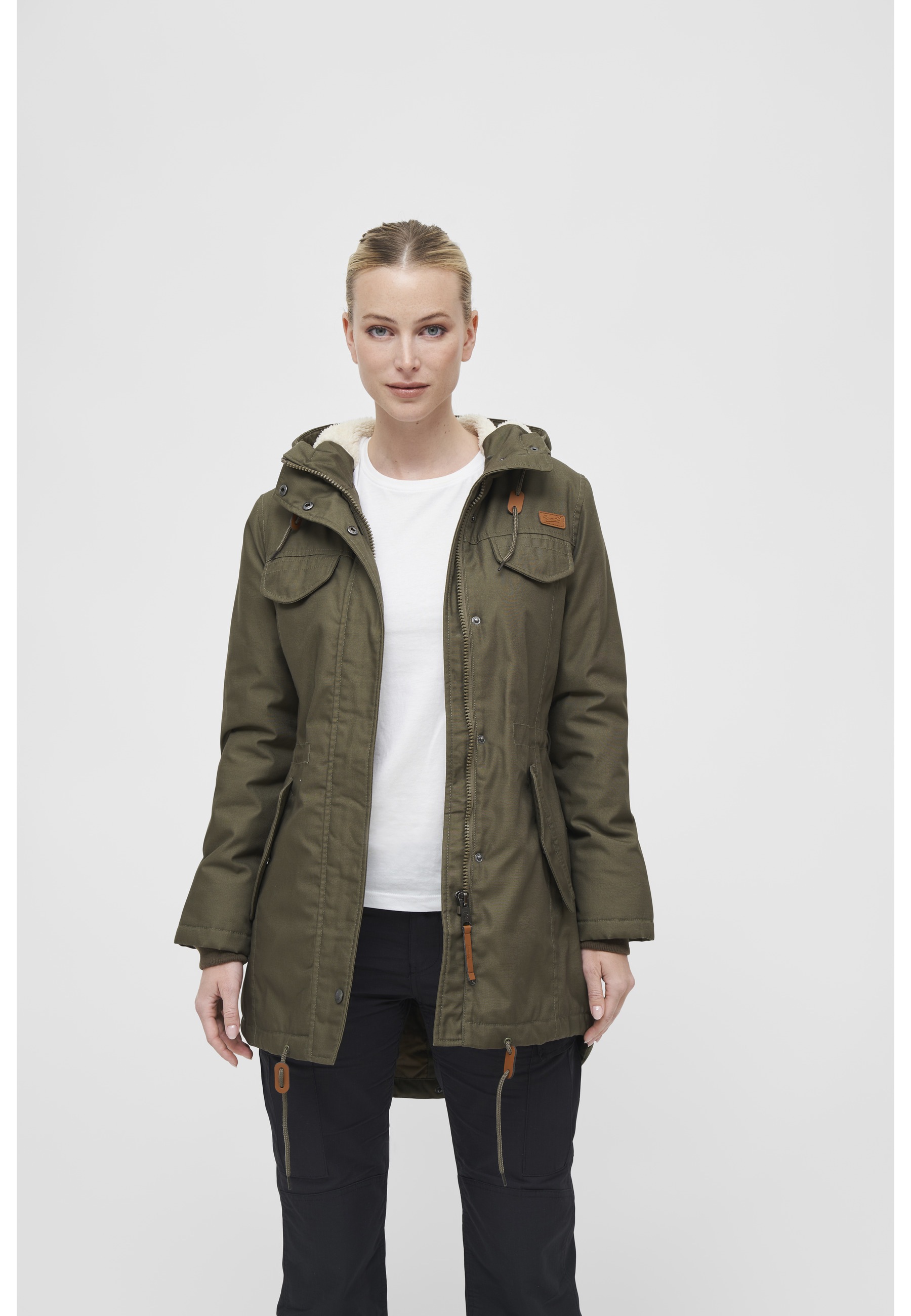 Brandit Parka »Brandit Damen Ladies Marsh Lake Parka« 1 Stk. tlg. mit Kapuze