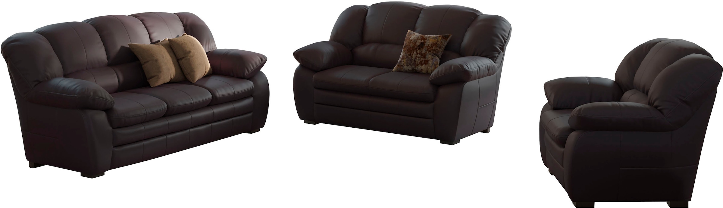 COTTA Polstergarnitur »Casino, Sofa Set, 3-2-1 Sitzer, Wohnzimmer Garnitur« günstig online kaufen