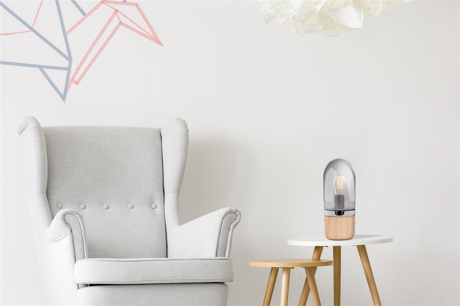 Kayoom Tischleuchte »Tischlampe Malbi 525«, 1 flammig, Leuchtmittel E27   o günstig online kaufen