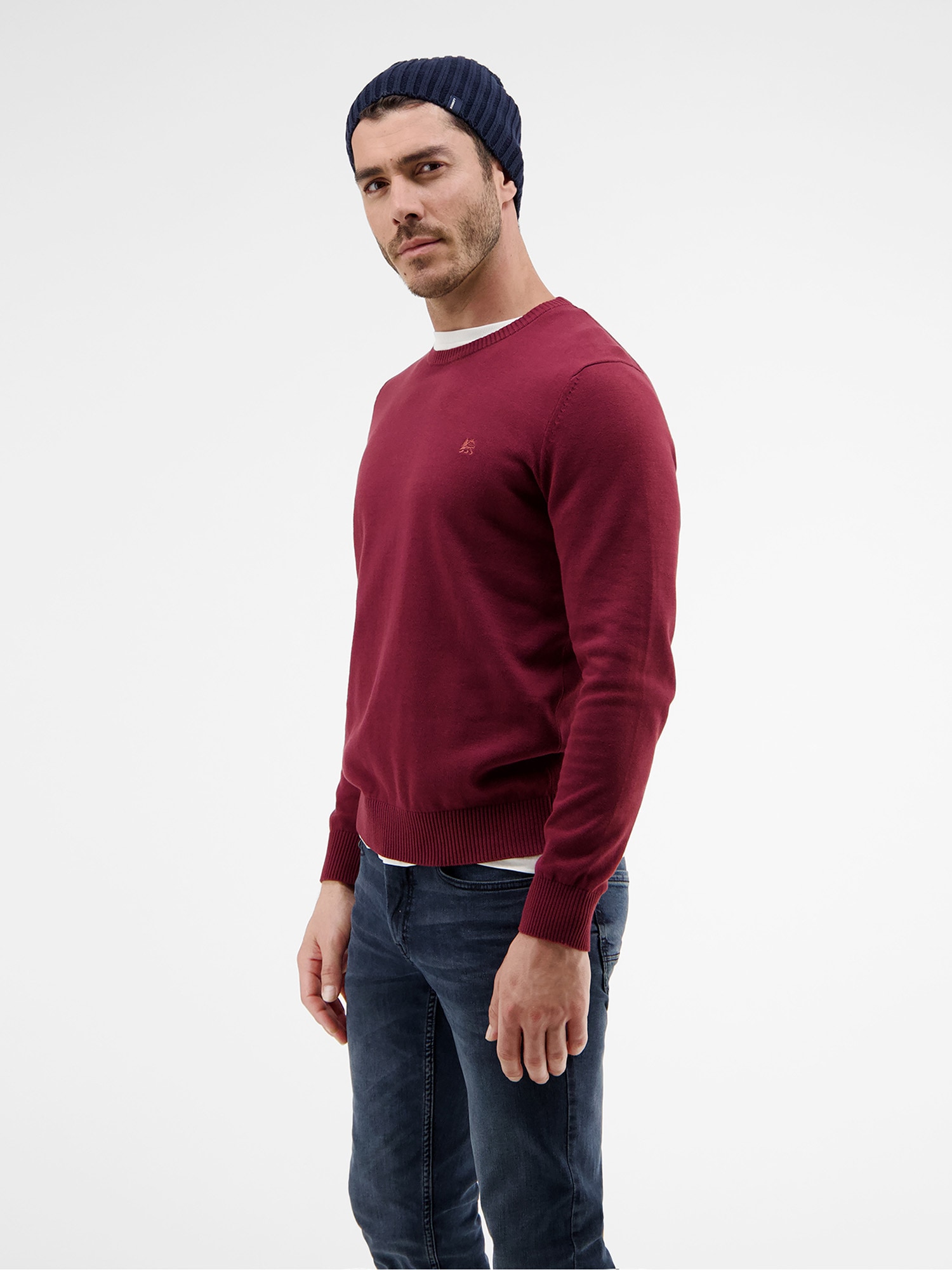 LERROS Strickpullover »LERROS Basic Strickpullover«
