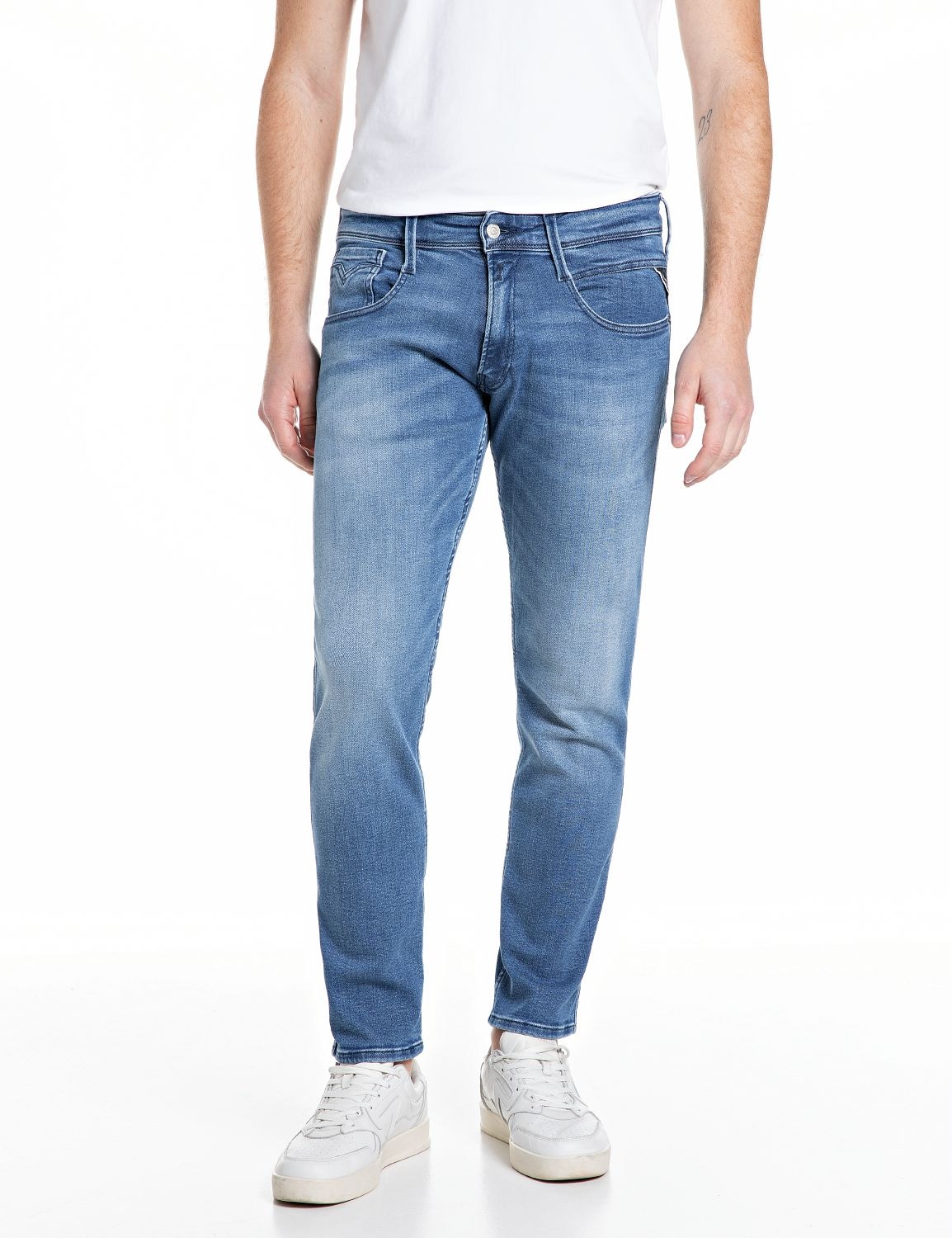 Replay Slim-fit-Jeans »Anbass Superstretch«, elastisch