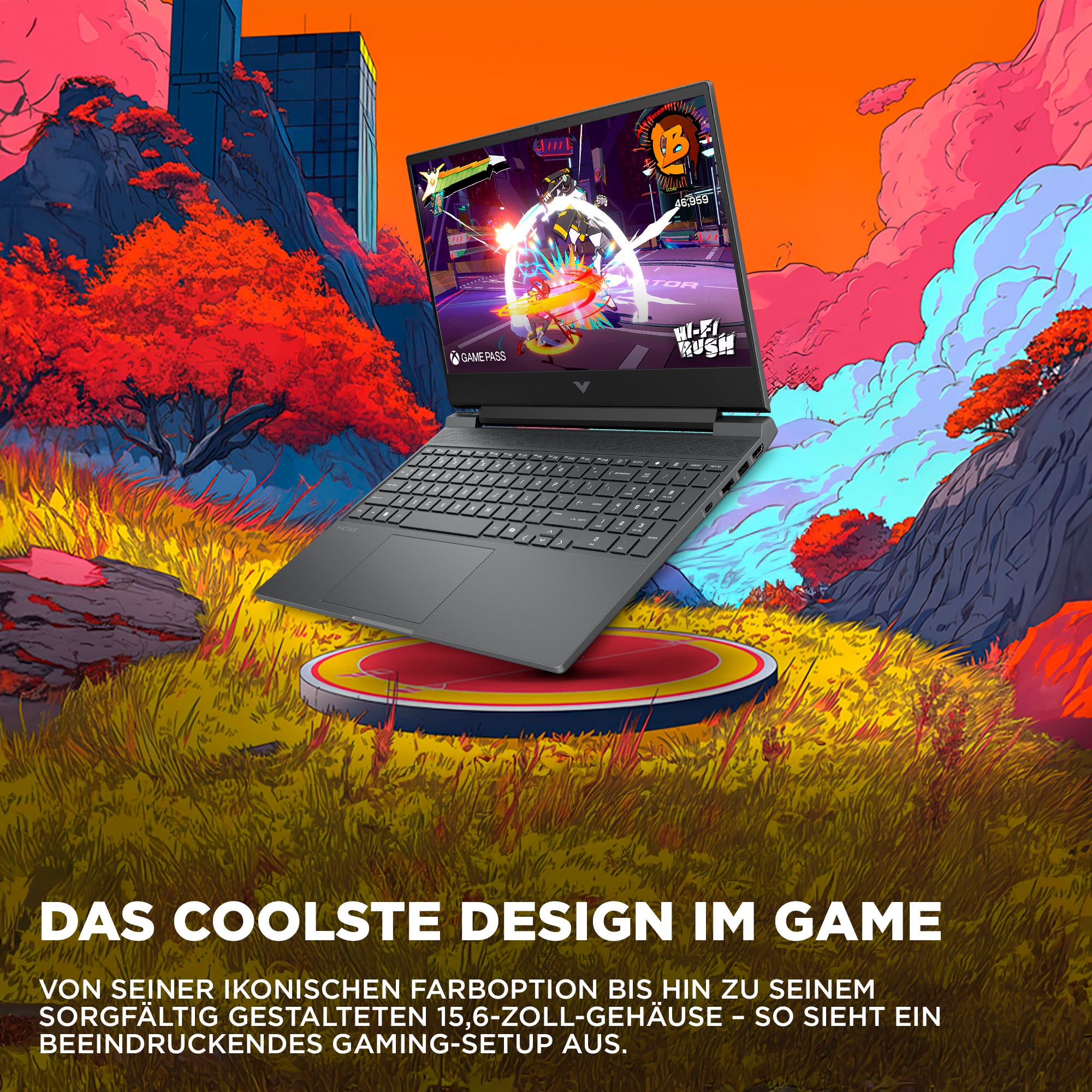 HP Gaming-Notebook »Victus 15-fb3073ng Silver«