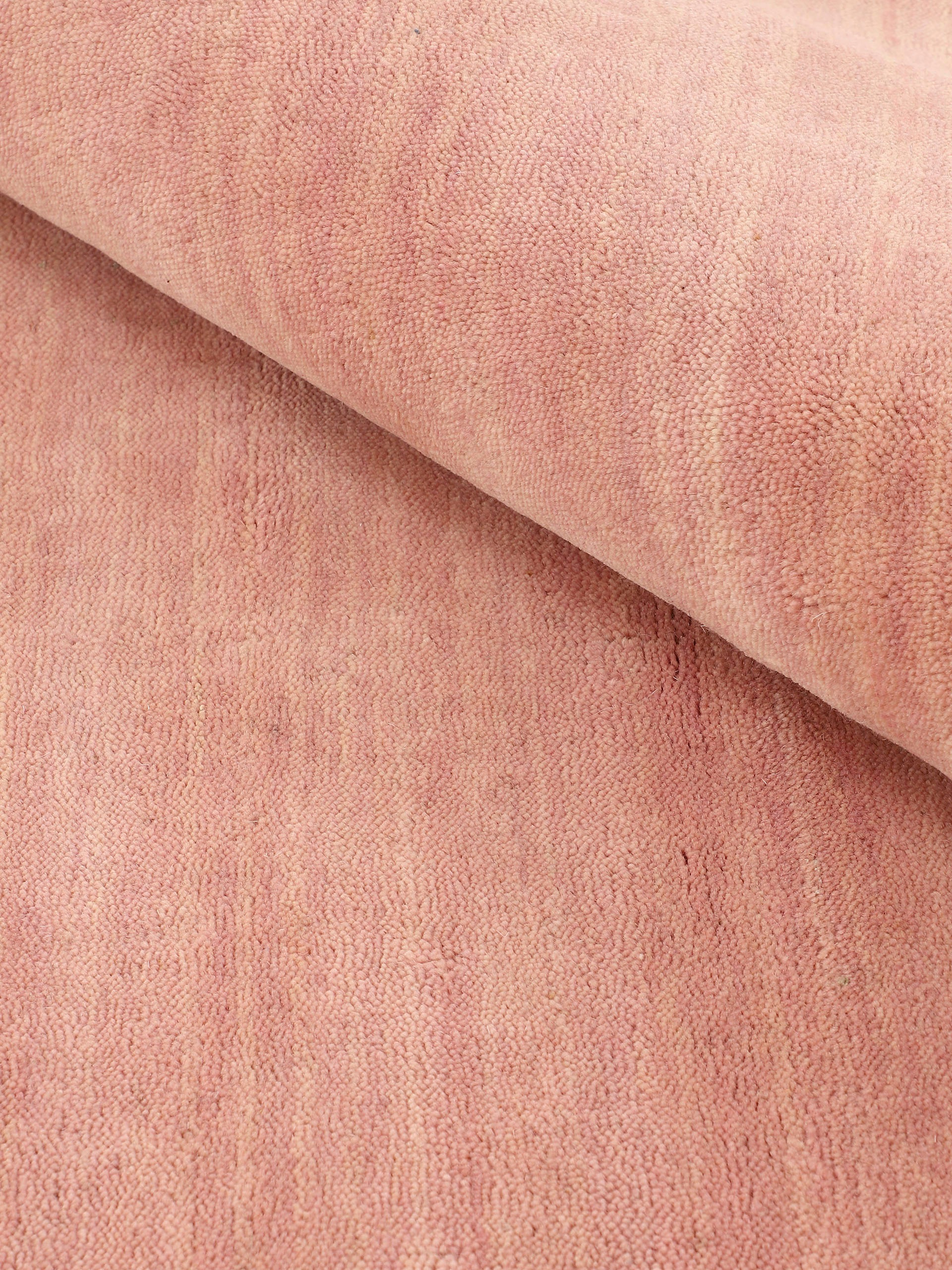 carpetfine Wollteppich »Gabbeh Uni«, rund, 15 mm Höhe, reine Wolle handgewebt, Gabbeh Tiermotiv warmes Raumklima viele Größen