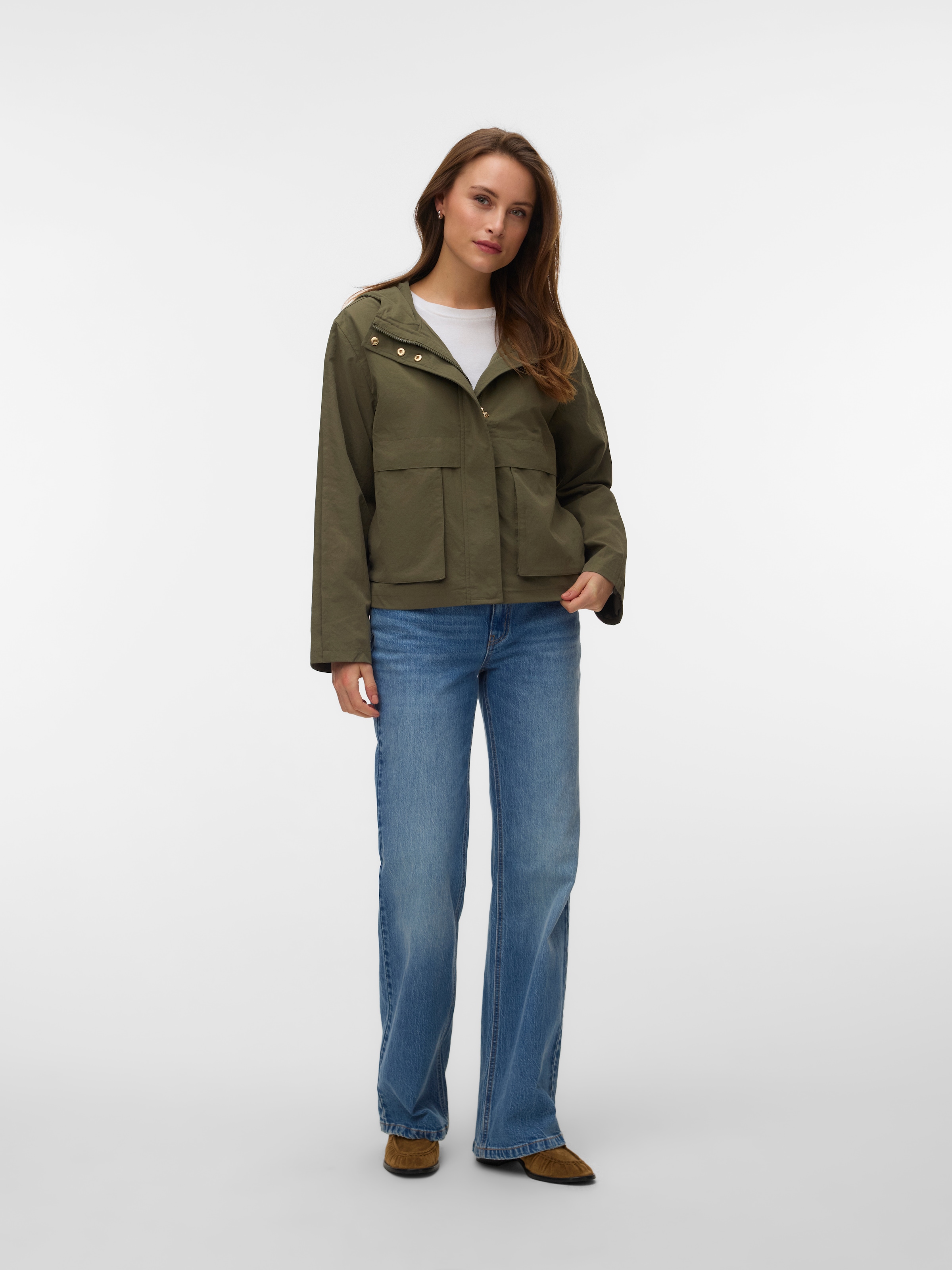 Vero Moda Parka »VMMICHELA SHORT PARKA« mit Kapuze Polyester