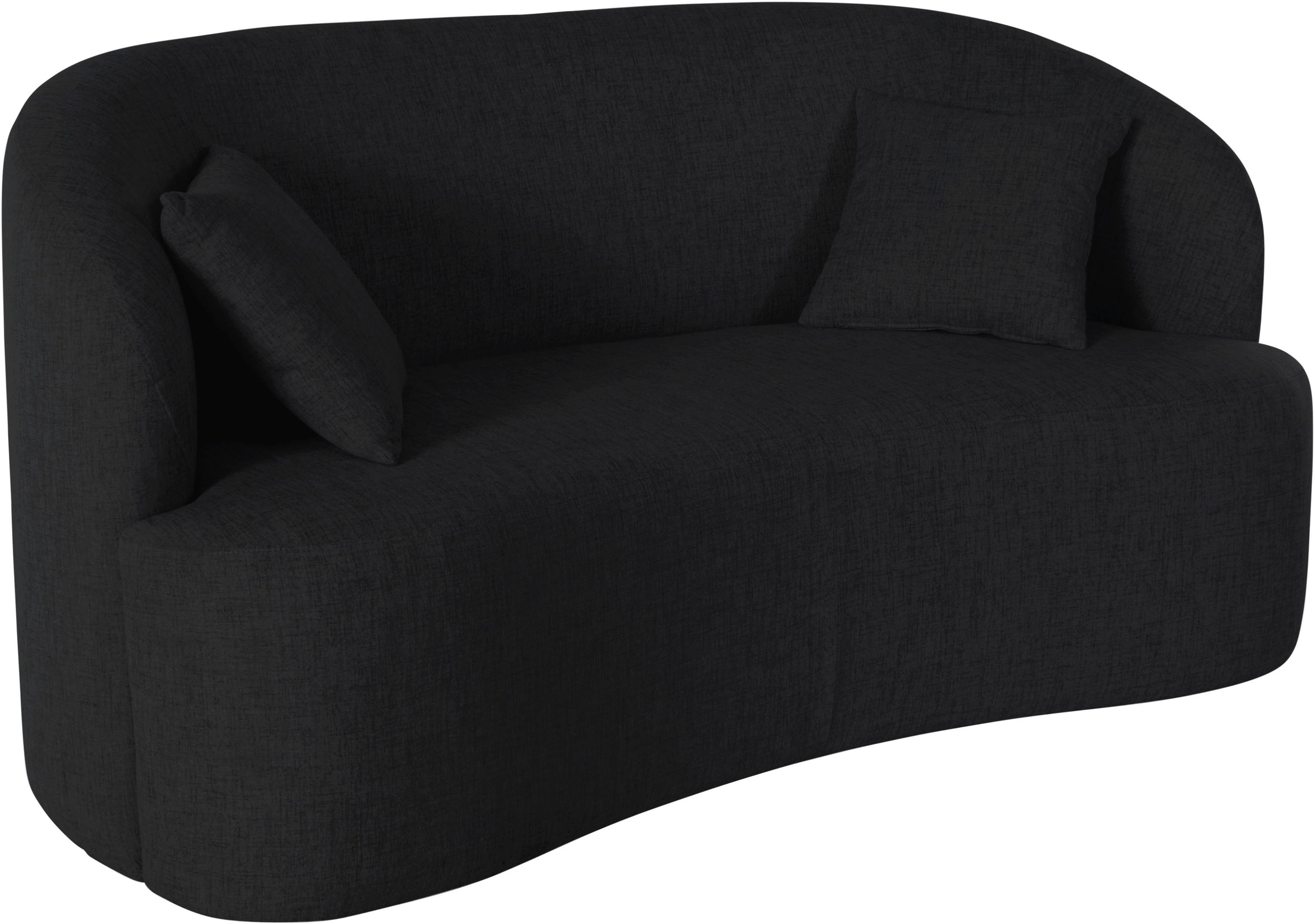 LeGer Home by Lena Gercke 2-Sitzer "Dilara", gerundete Rückenlehne und Fron günstig online kaufen