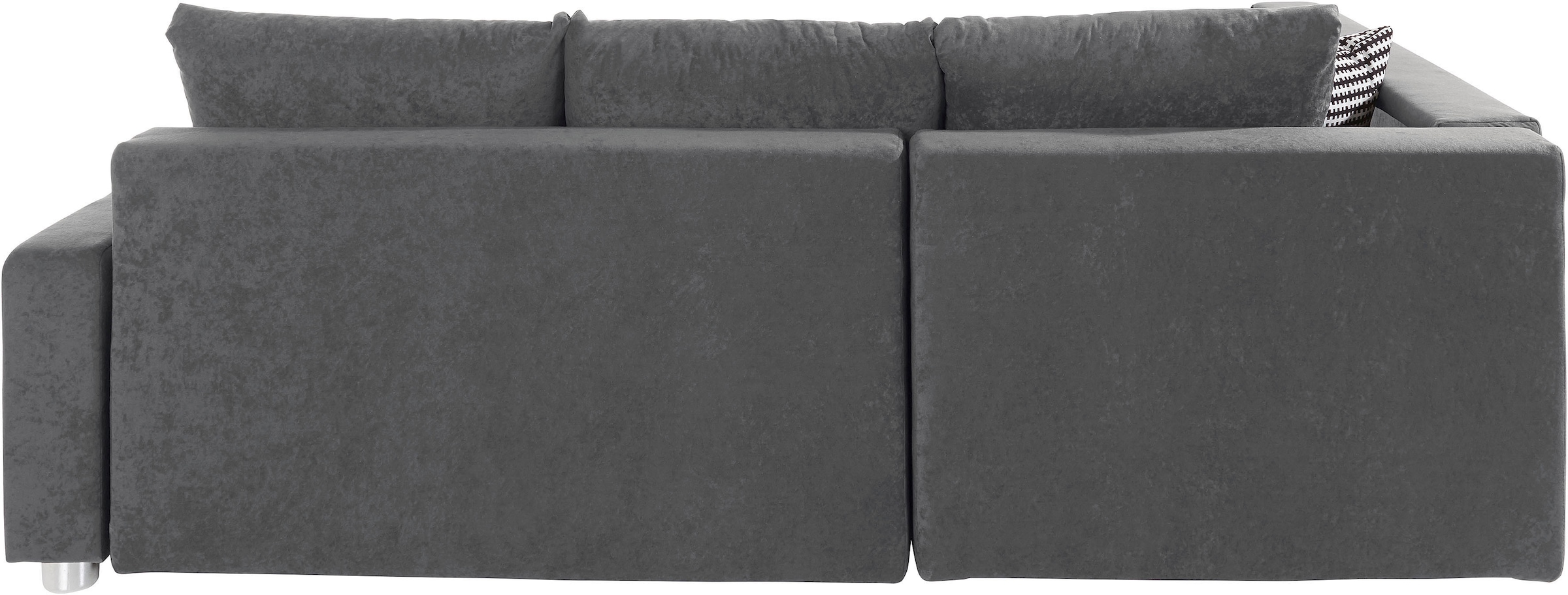 COLLECTION AB Ecksofa »Relax L-Form«, inklusive Bettfunktion, Federkern, wahlweise mit RGB-LED-Beleuchtung