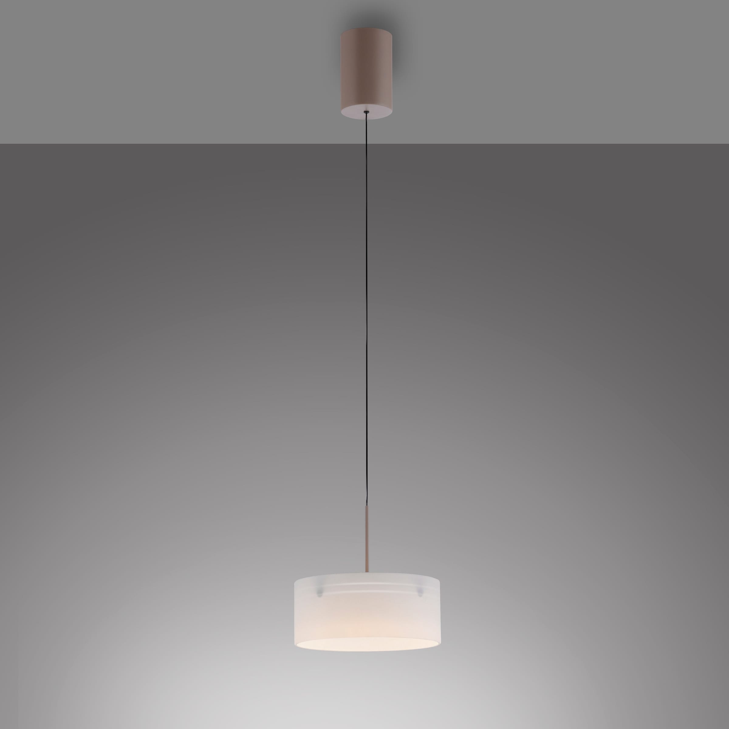 Paul Neuhaus LED Pendelleuchte »MARIKA« LED-Board 1 Stk. Warmweiß Dimmbar über den Lichtschalter, Memory, Opalgläser, Comfort-Lift