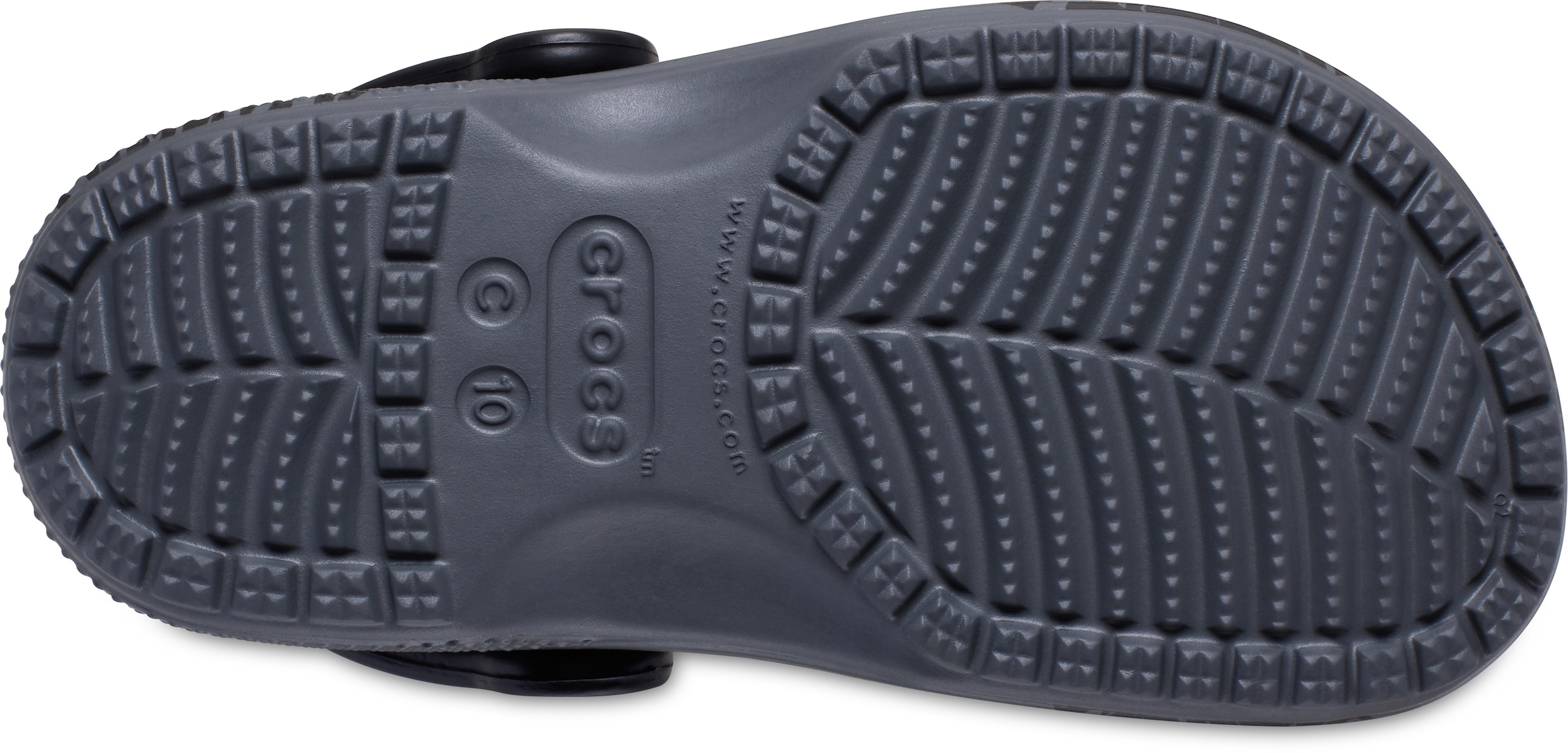 Crocs Clog »Classic Tire Print Clog«, Hausschuh, Sandale mit Lüftungsöffnungen